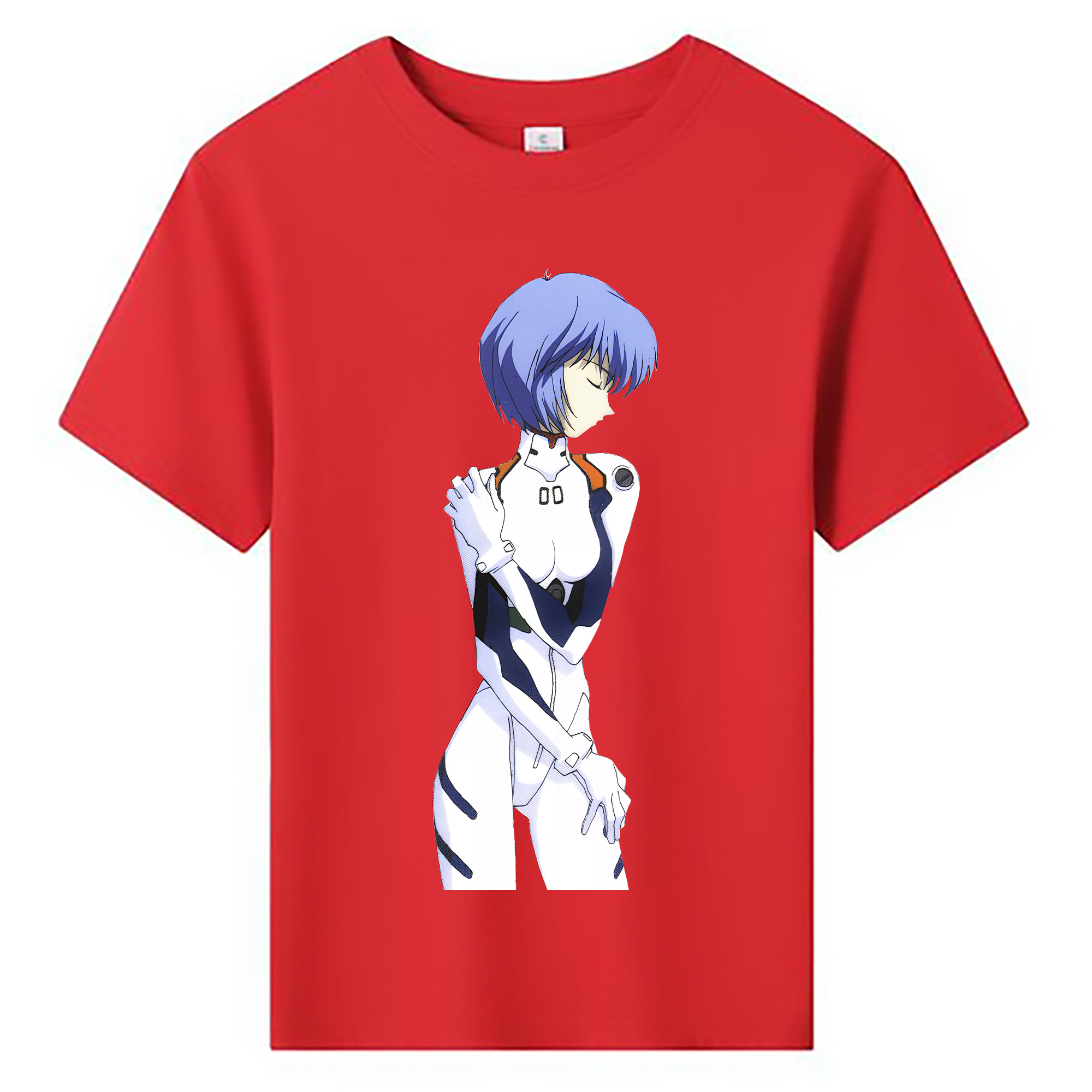 （画像用） EVA 新世紀エヴァンゲリオン 綿100％キッズTシャツ（フロントプリント）