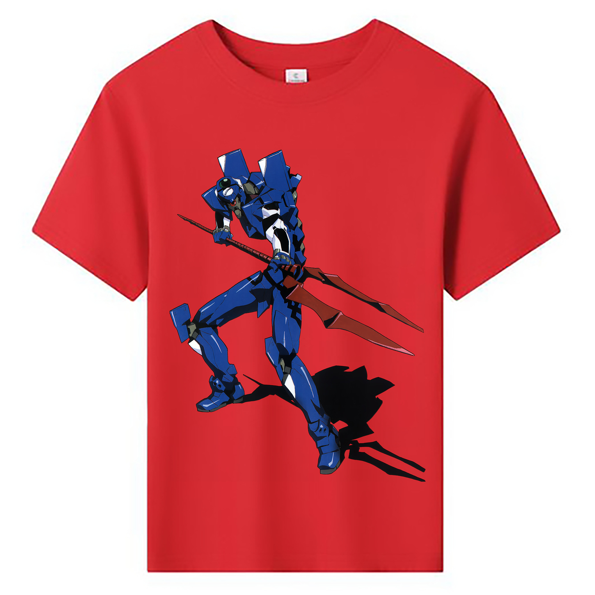 （画像用） EVA 新世紀エヴァンゲリオン 綿100％キッズTシャツ（フロントプリント）