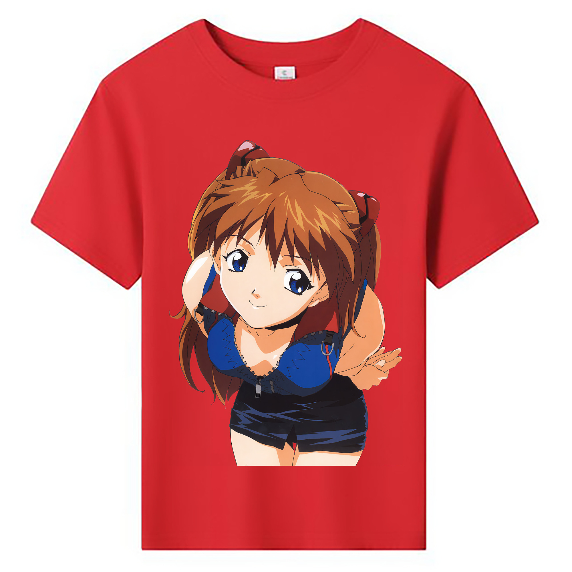 （画像用） EVA 新世紀エヴァンゲリオン 綿100％キッズTシャツ（フロントプリント）