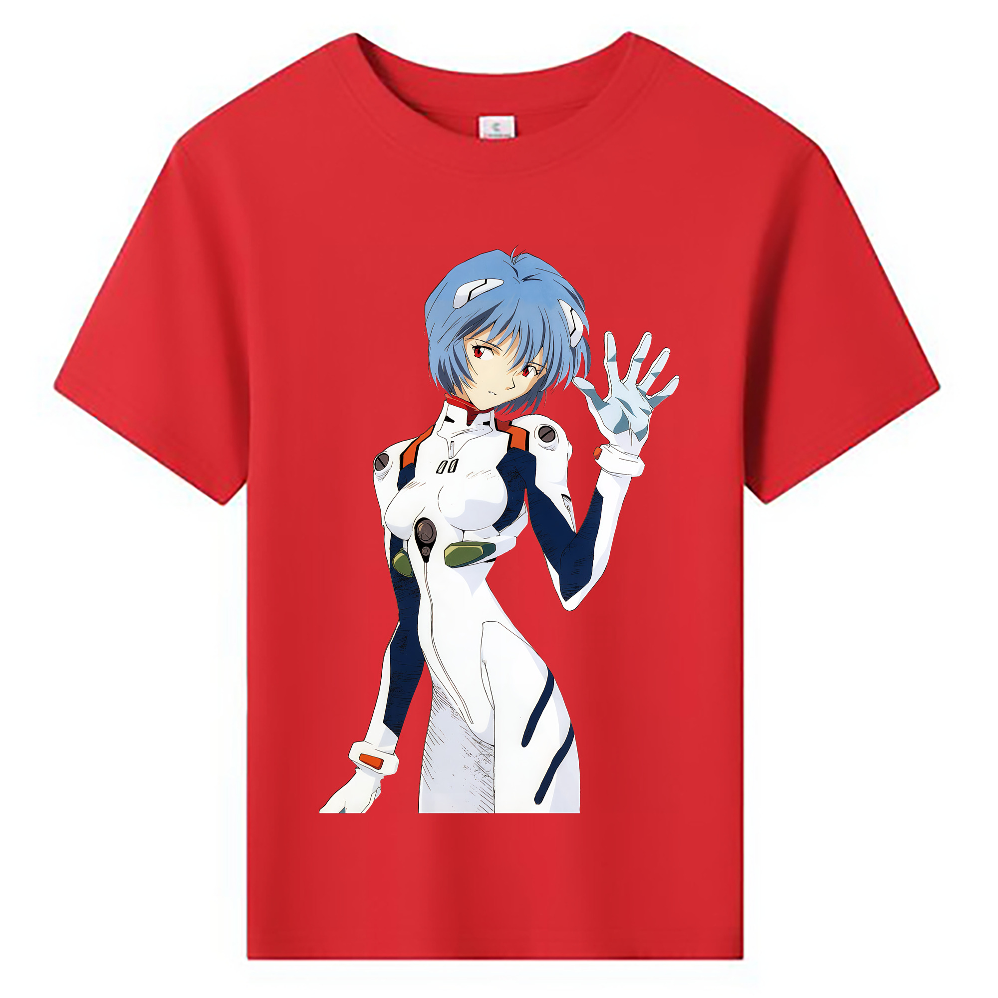 （画像用） EVA 新世紀エヴァンゲリオン 綿100％キッズTシャツ（フロントプリント）