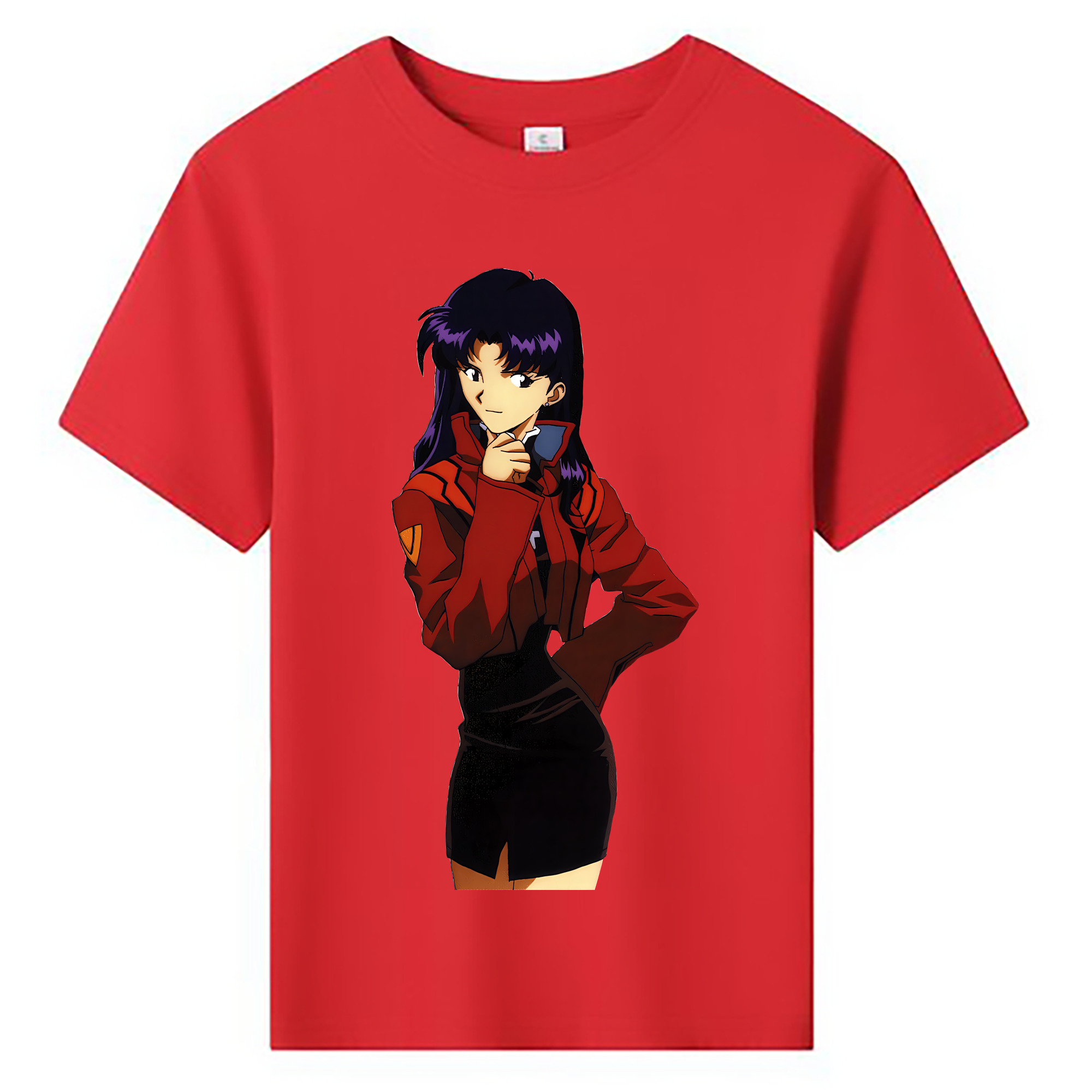 （画像用） EVA 新世紀エヴァンゲリオン 綿100％キッズTシャツ（フロントプリント）