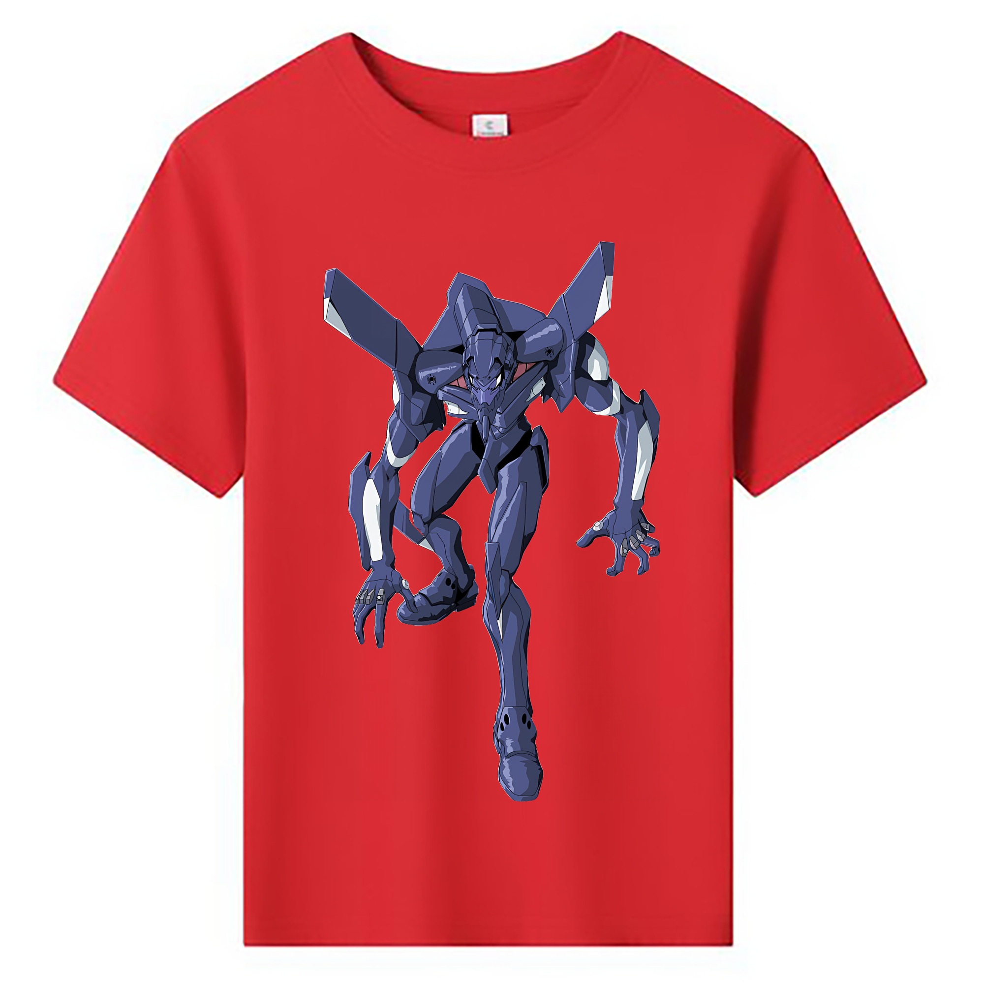 （画像用） EVA 新世紀エヴァンゲリオン 綿100％キッズTシャツ（フロントプリント）