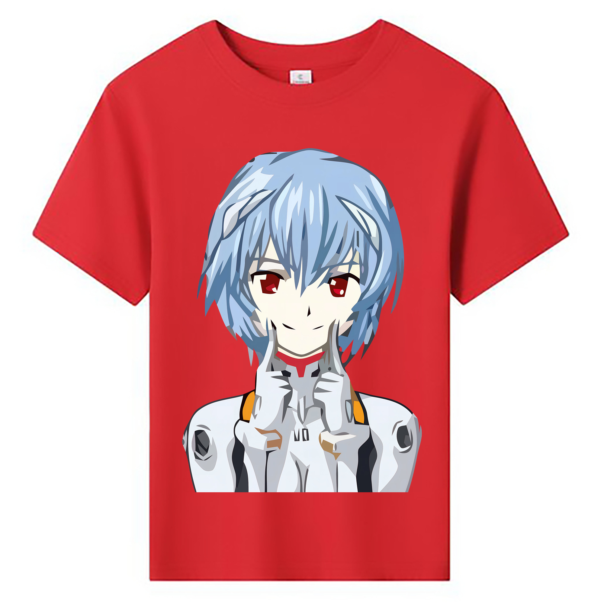 （画像用） EVA 新世紀エヴァンゲリオン 綿100％キッズTシャツ（フロントプリント）