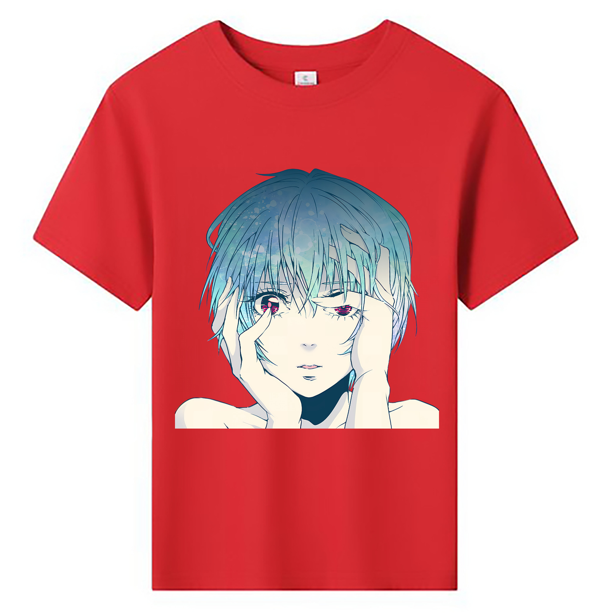 （画像用） EVA 新世紀エヴァンゲリオン 綿100％キッズTシャツ（フロントプリント）