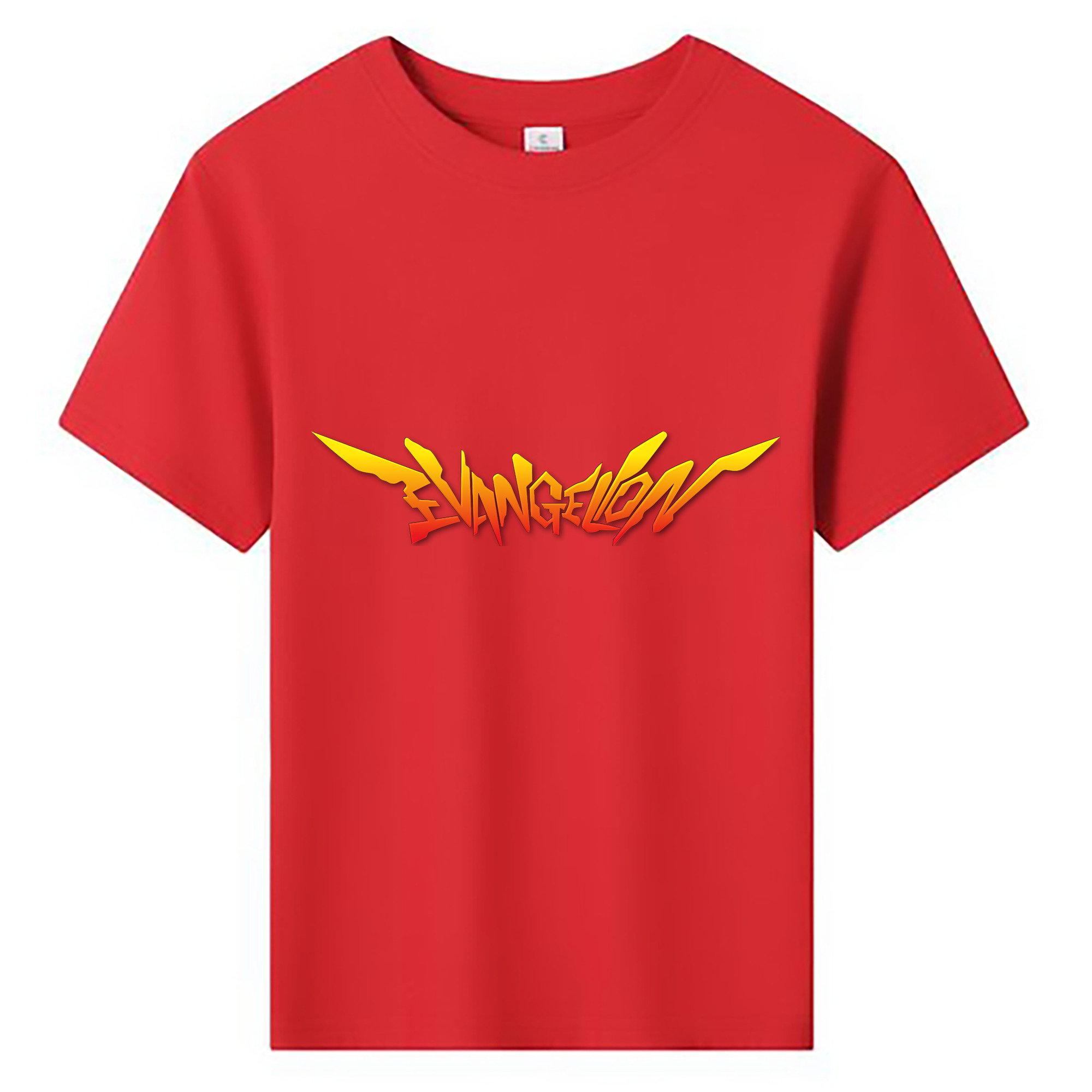 （画像用） EVA 新世紀エヴァンゲリオン 綿100％キッズTシャツ（フロントプリント）