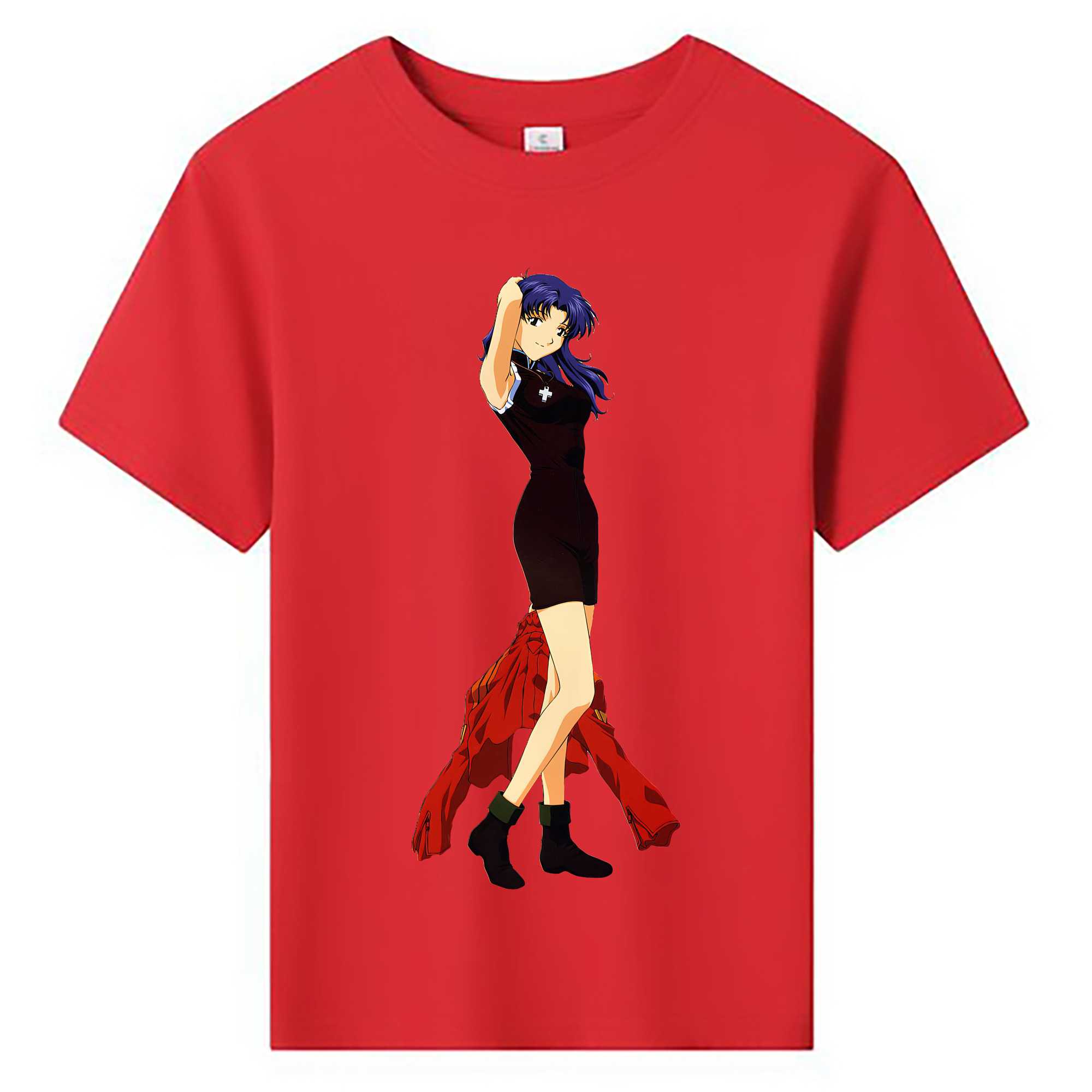 （画像用） EVA 新世紀エヴァンゲリオン 綿100％キッズTシャツ（フロントプリント）
