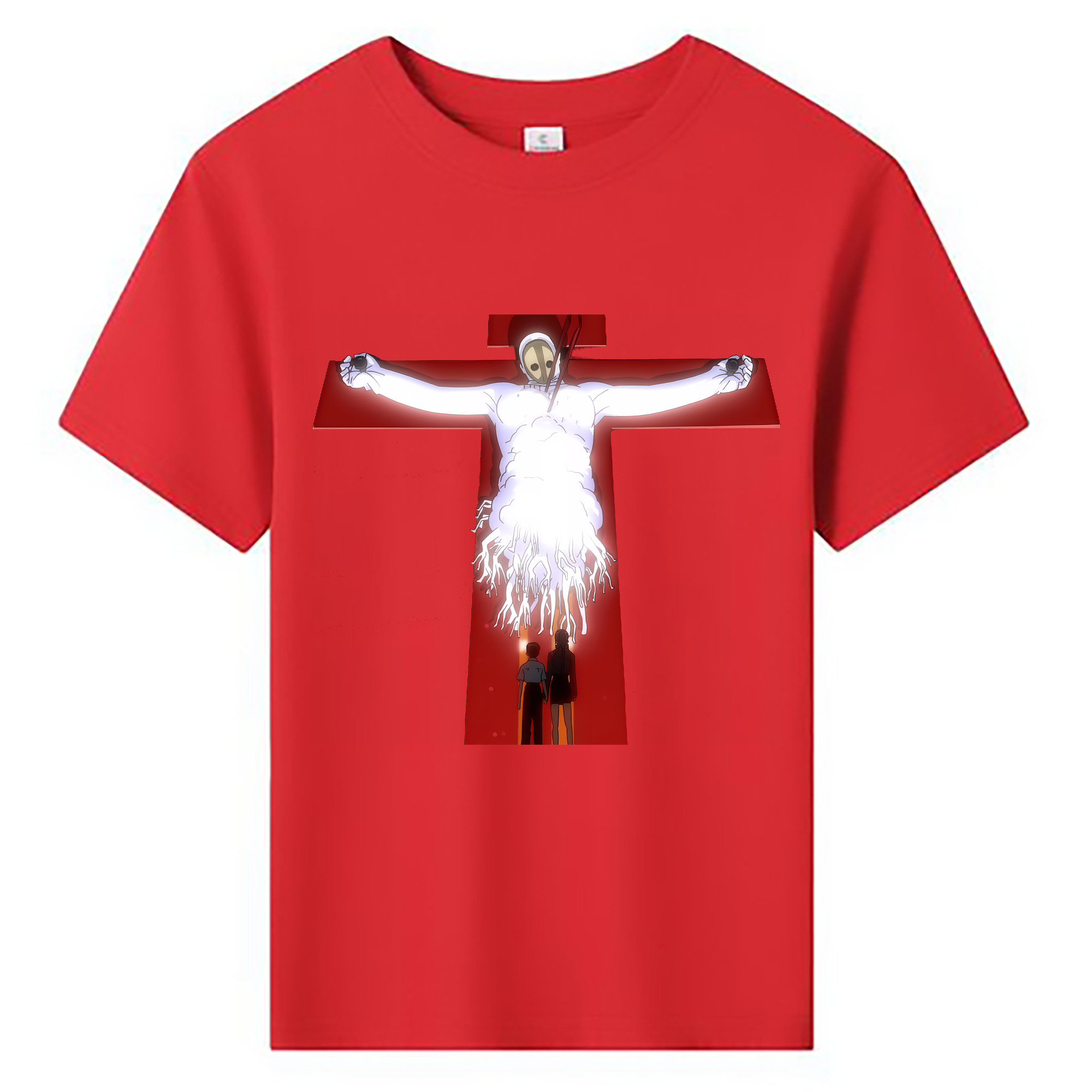 （画像用） EVA 新世紀エヴァンゲリオン 綿100％キッズTシャツ（フロントプリント）