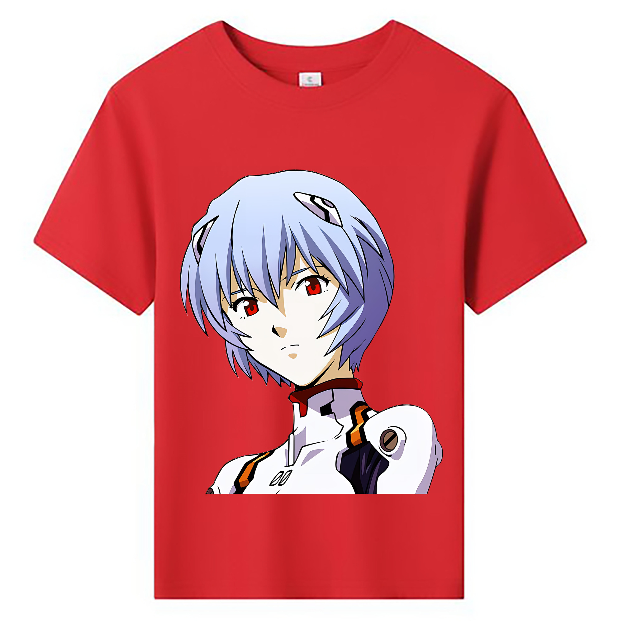 （画像用） EVA 新世紀エヴァンゲリオン 綿100％キッズTシャツ（フロントプリント）