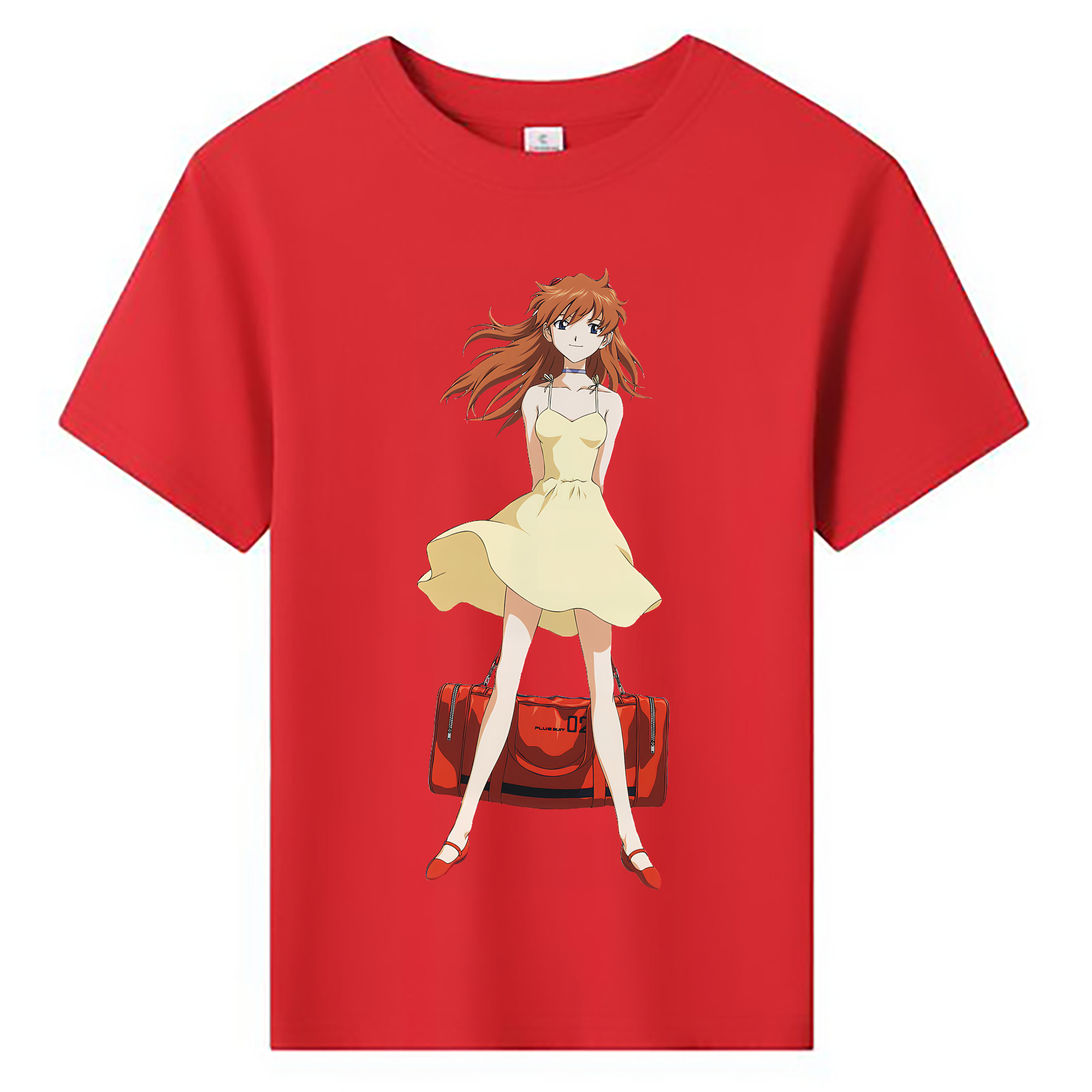 （画像用） EVA 新世紀エヴァンゲリオン 綿100％キッズTシャツ（フロントプリント）