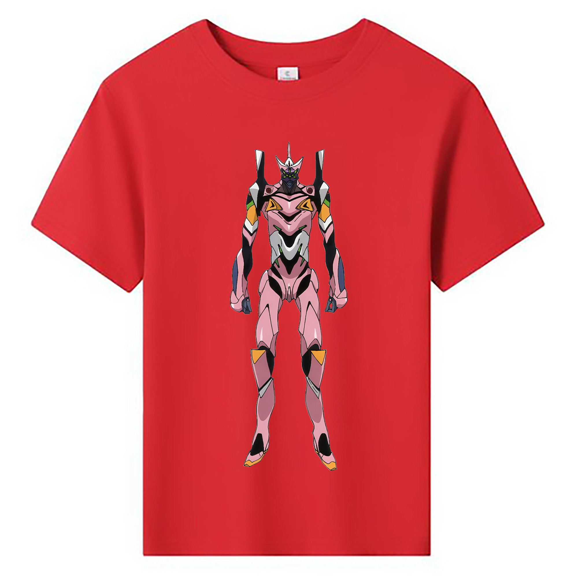 （画像用） EVA 新世紀エヴァンゲリオン 綿100％キッズTシャツ（フロントプリント）