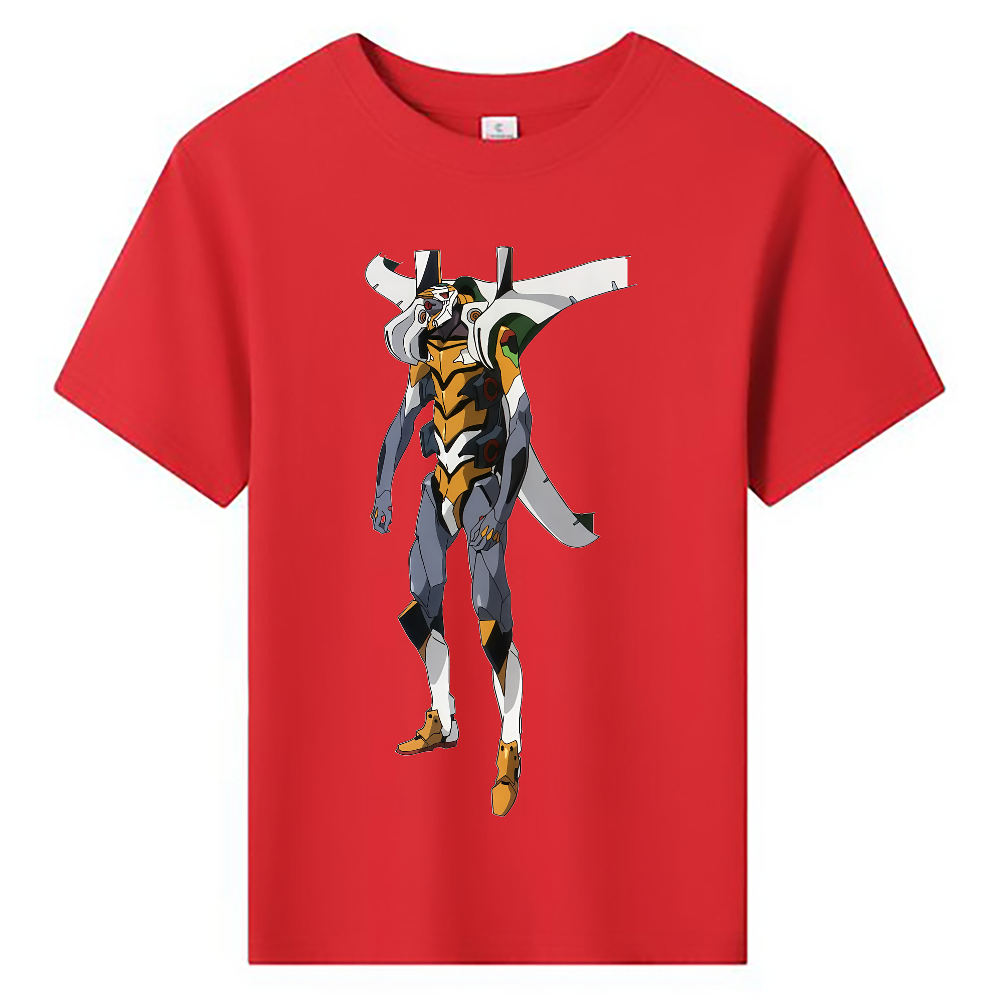 （画像用） EVA 新世紀エヴァンゲリオン 綿100％キッズTシャツ（フロントプリント）