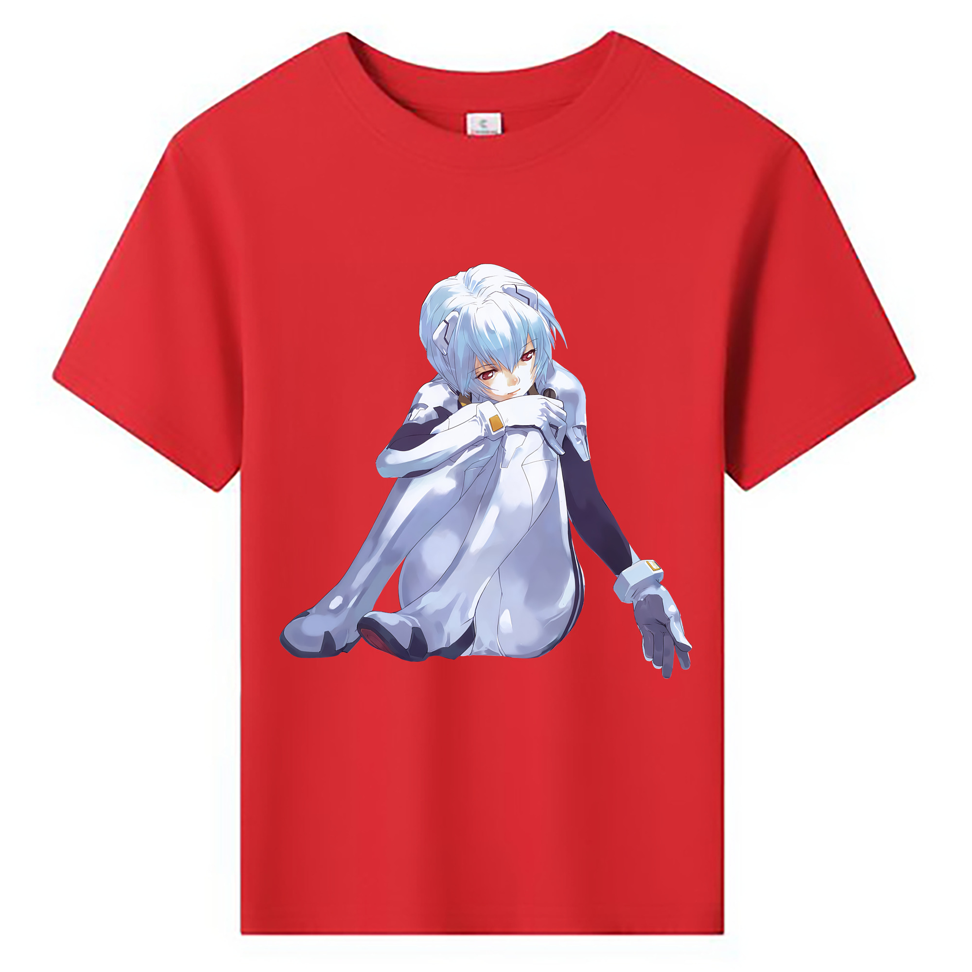 （画像用） EVA 新世紀エヴァンゲリオン 綿100％キッズTシャツ（フロントプリント）
