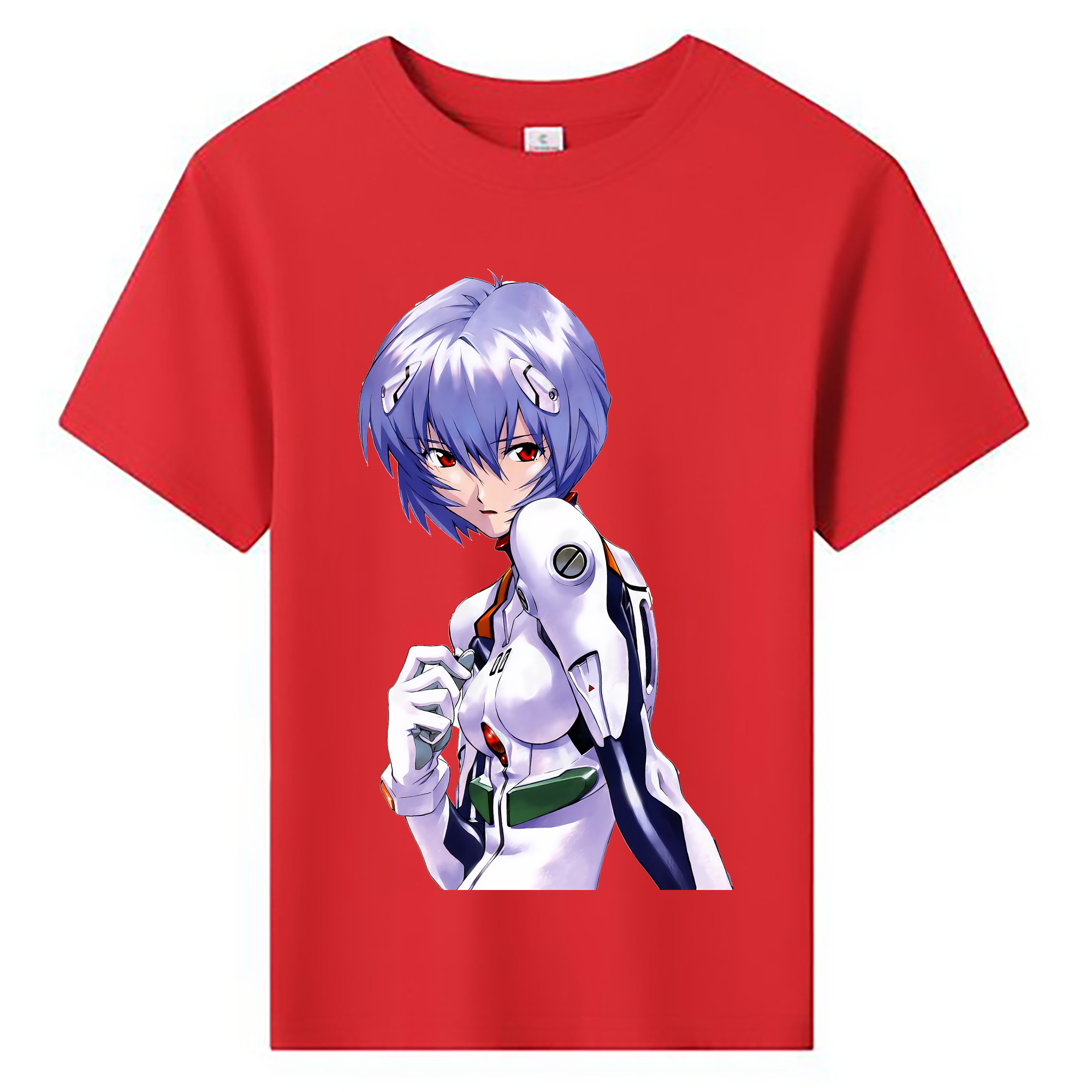 （画像用） EVA 新世紀エヴァンゲリオン 綿100％キッズTシャツ（フロントプリント）