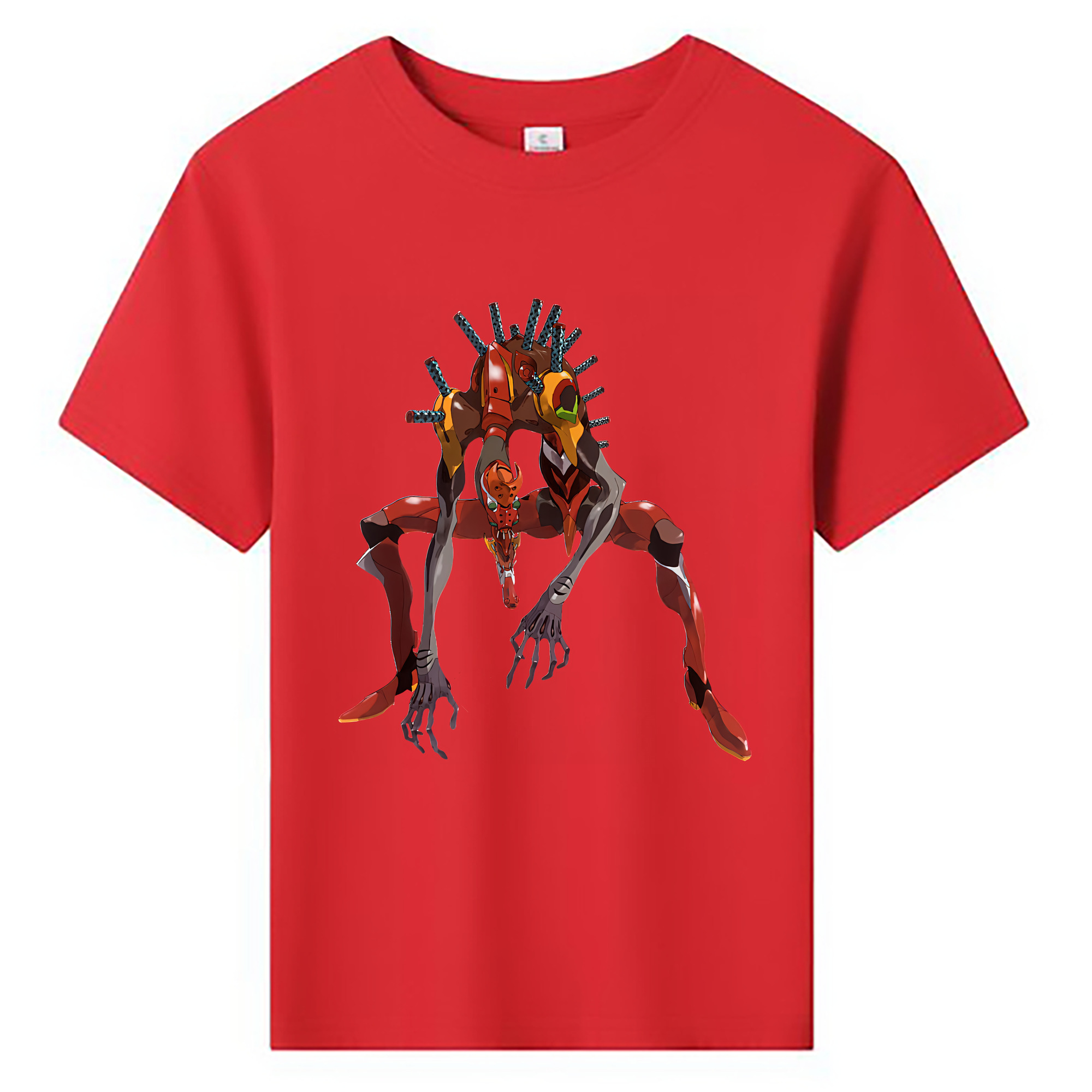 （画像用） EVA 新世紀エヴァンゲリオン 綿100％キッズTシャツ（フロントプリント）