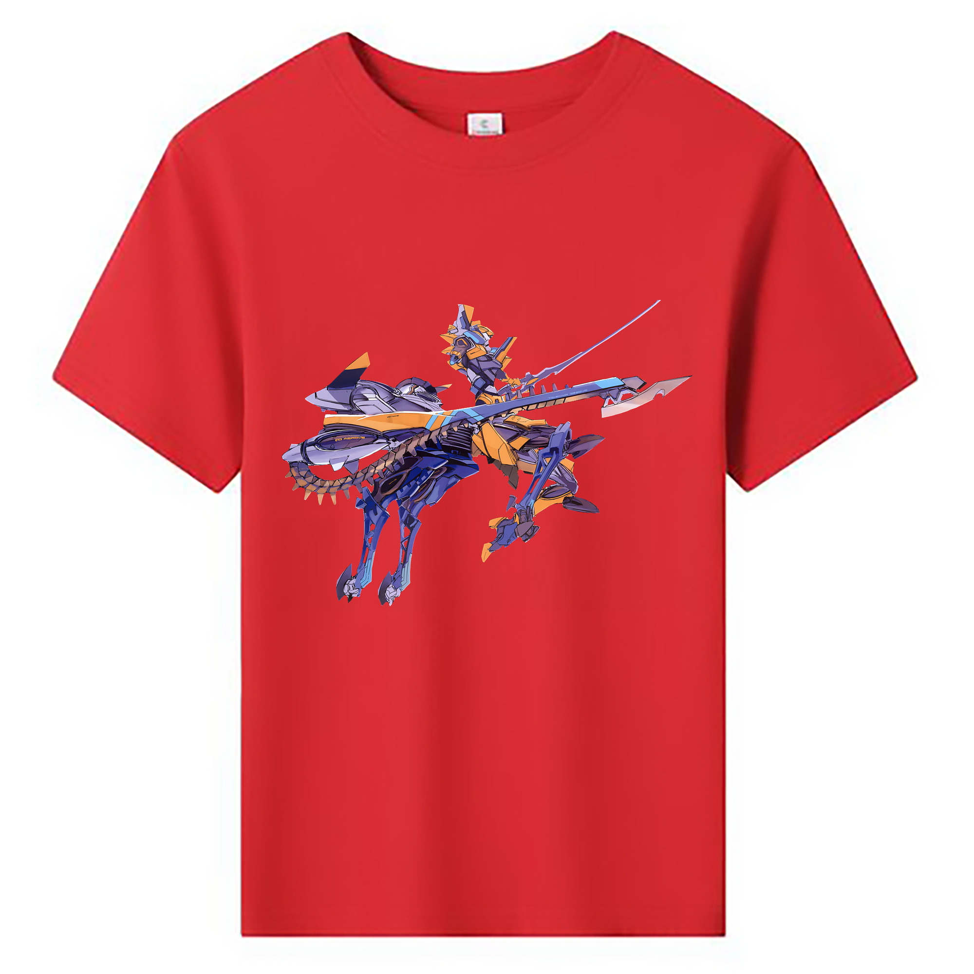 （画像用） EVA 新世紀エヴァンゲリオン 綿100％キッズTシャツ（フロントプリント）