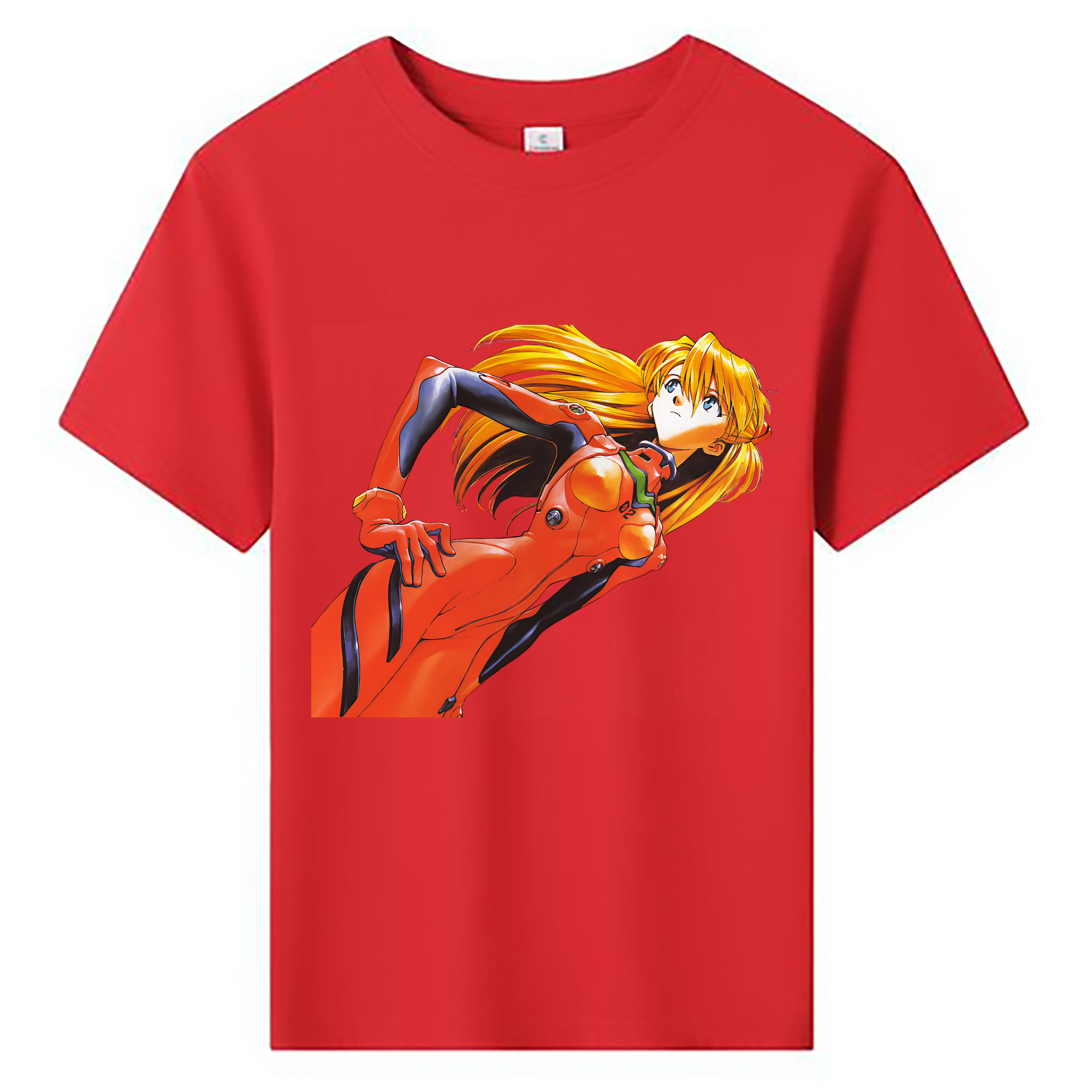 （画像用） EVA 新世紀エヴァンゲリオン 綿100％キッズTシャツ（フロントプリント）