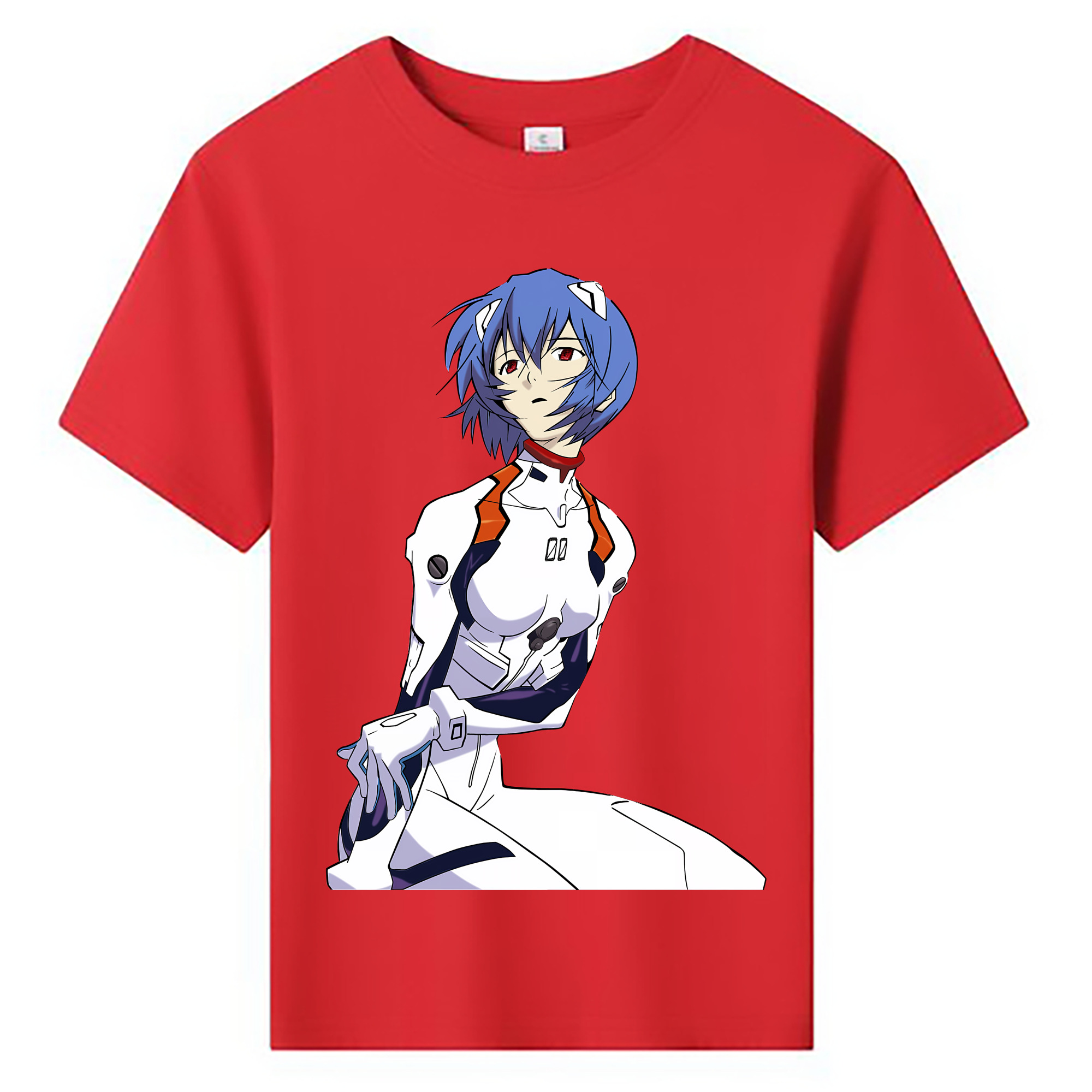 （画像用） EVA 新世紀エヴァンゲリオン 綿100％キッズTシャツ（フロントプリント）