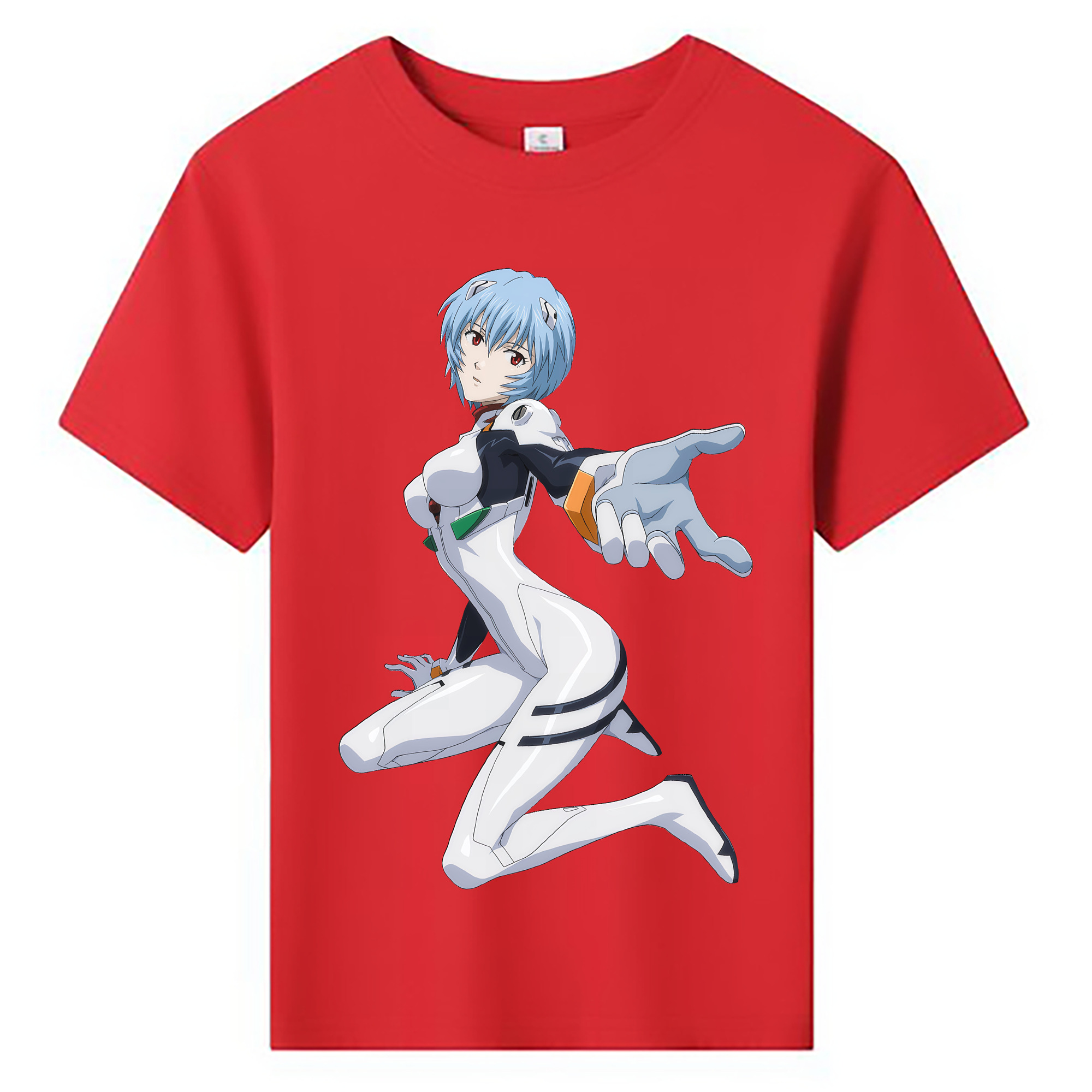 （画像用） EVA 新世紀エヴァンゲリオン 綿100％キッズTシャツ（フロントプリント）