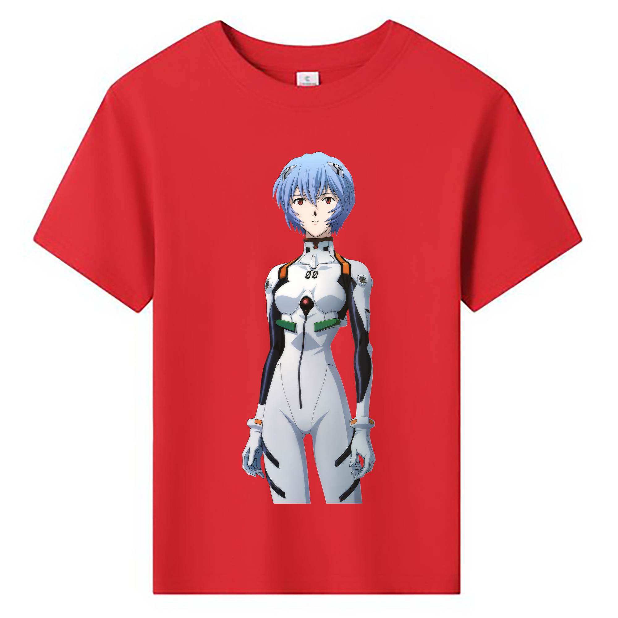 （画像用） EVA 新世紀エヴァンゲリオン 綿100％キッズTシャツ（フロントプリント）