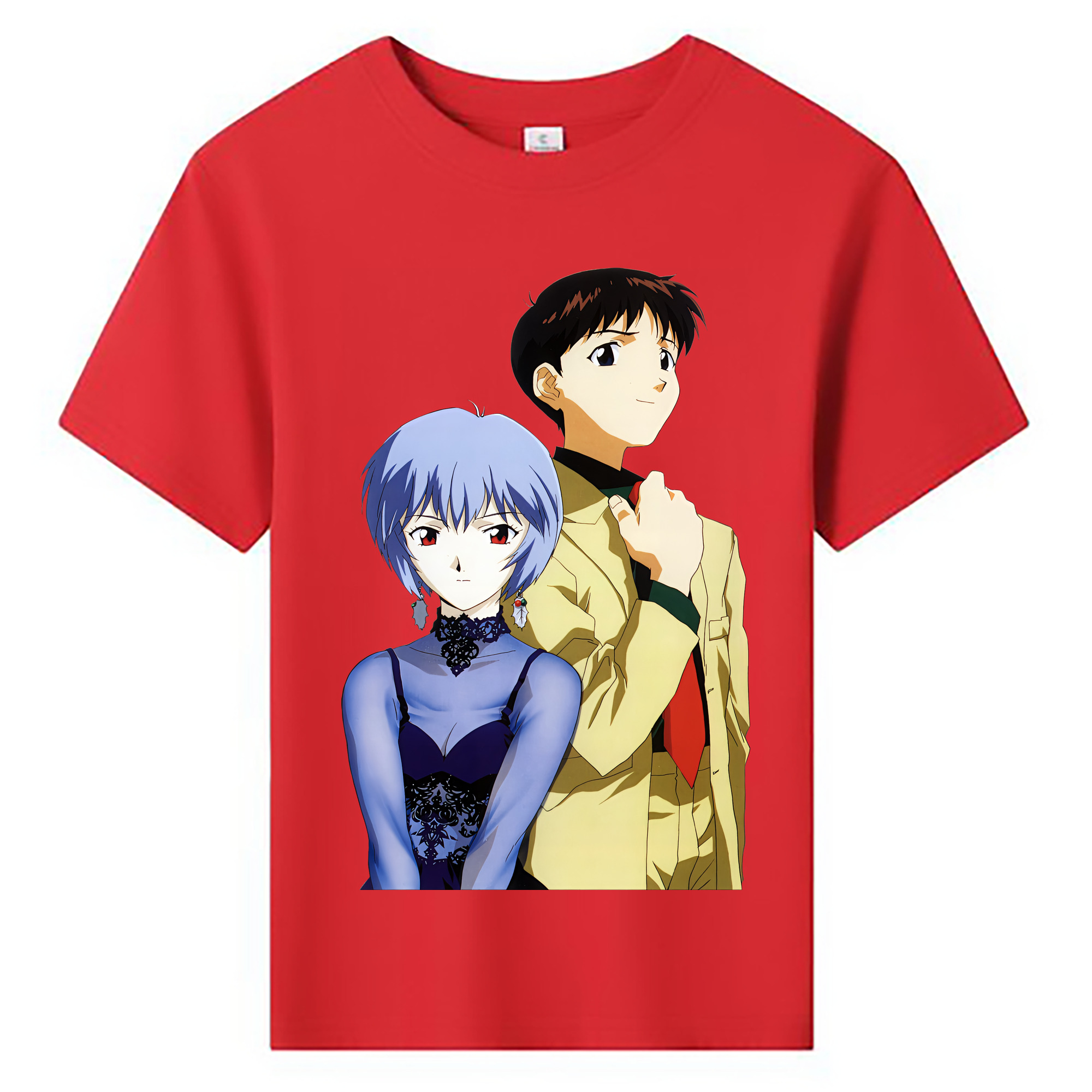 （画像用） EVA 新世紀エヴァンゲリオン 綿100％キッズTシャツ（フロントプリント）