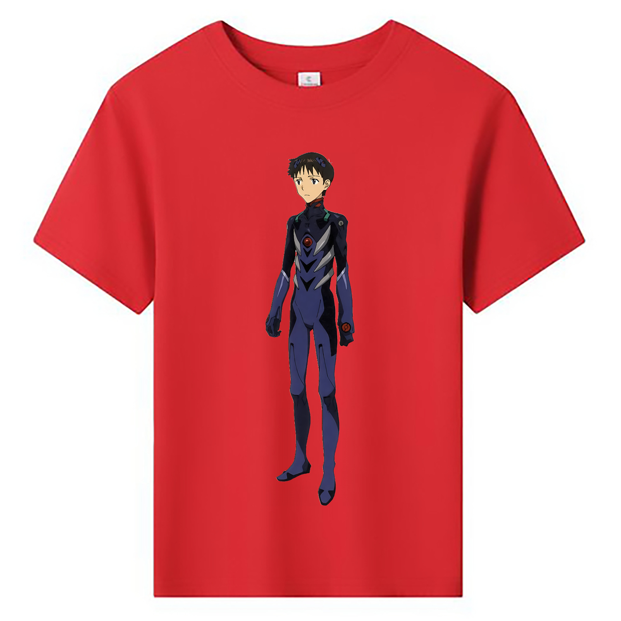 （画像用） EVA 新世紀エヴァンゲリオン 綿100％キッズTシャツ（フロントプリント）