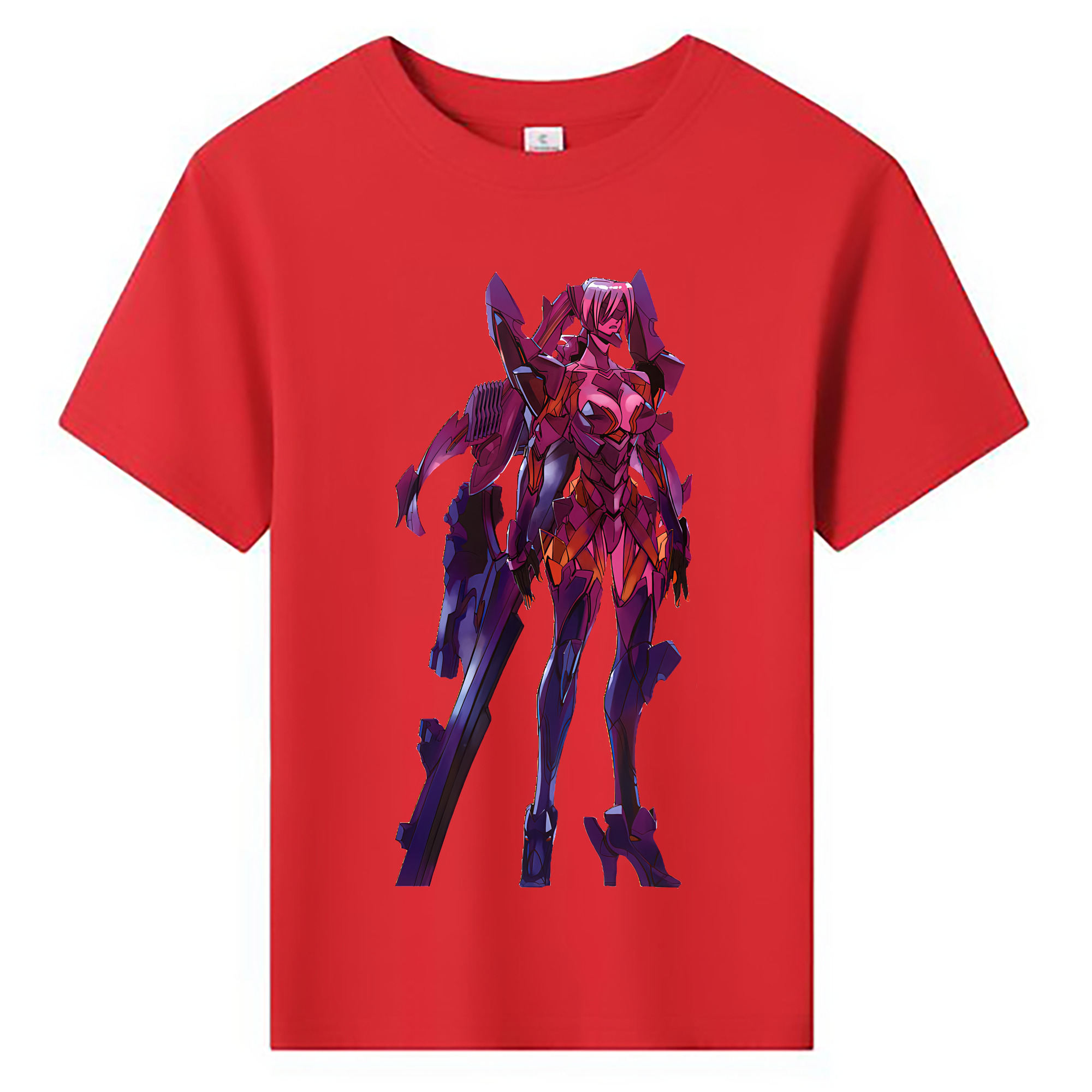 （画像用） EVA 新世紀エヴァンゲリオン 綿100％キッズTシャツ（フロントプリント）
