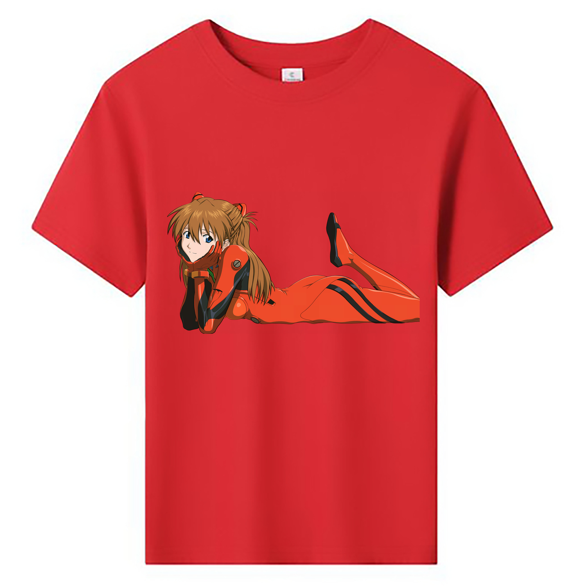 （画像用） EVA 新世紀エヴァンゲリオン 綿100％キッズTシャツ（フロントプリント）