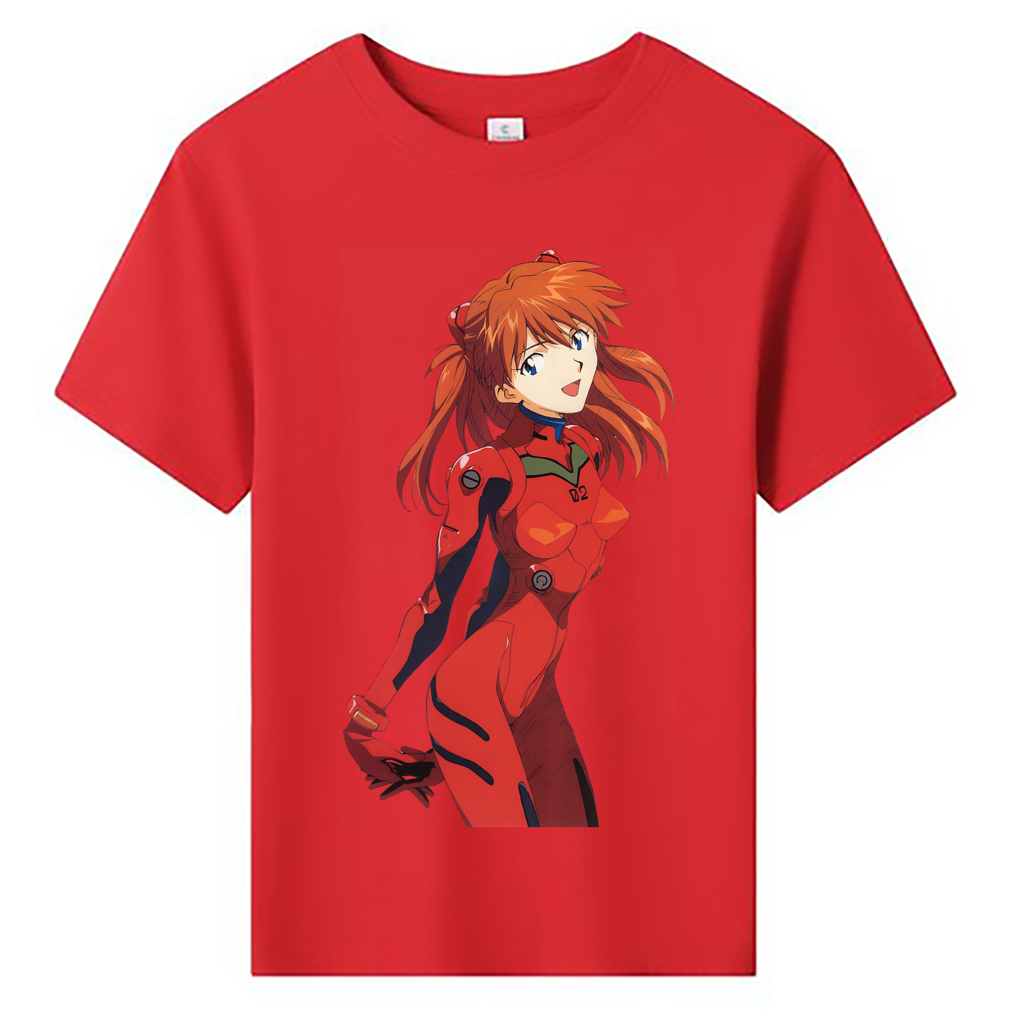 （画像用） EVA 新世紀エヴァンゲリオン 綿100％キッズTシャツ（フロントプリント）
