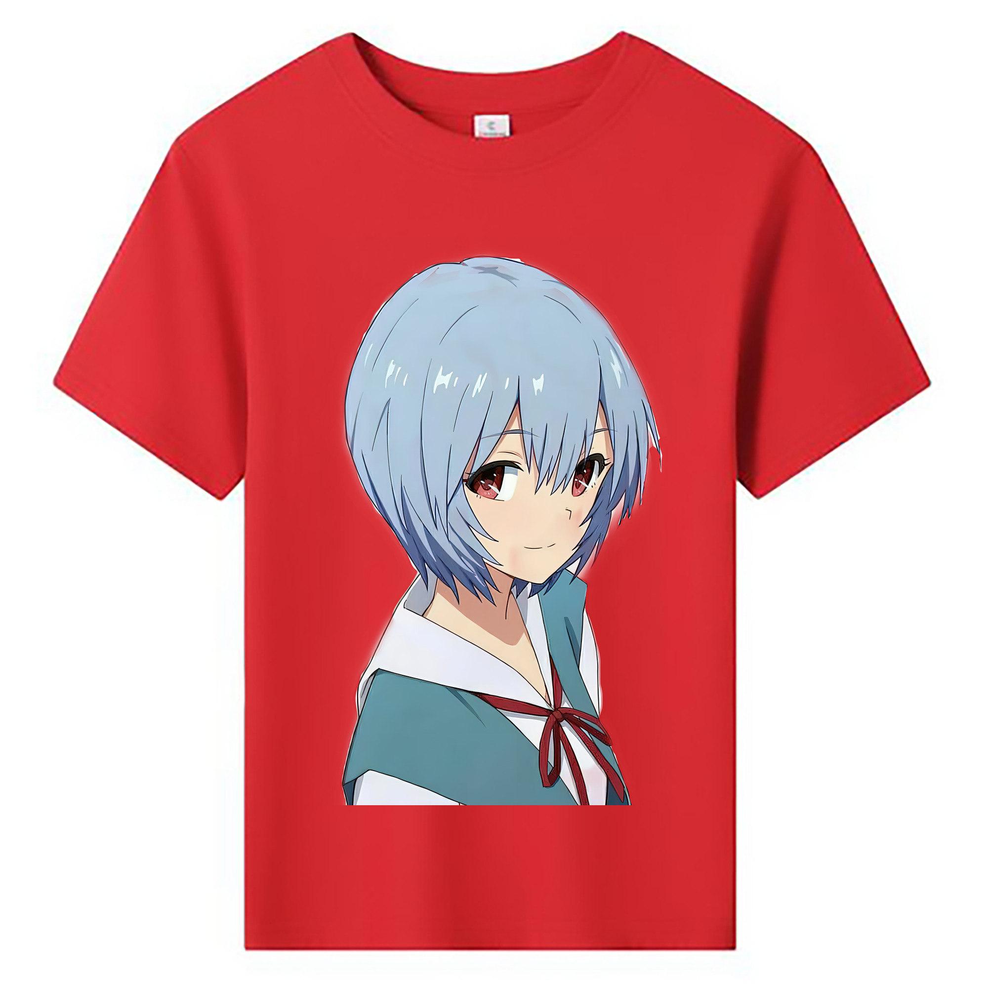 （画像用） EVA 新世紀エヴァンゲリオン 綿100％キッズTシャツ（フロントプリント）