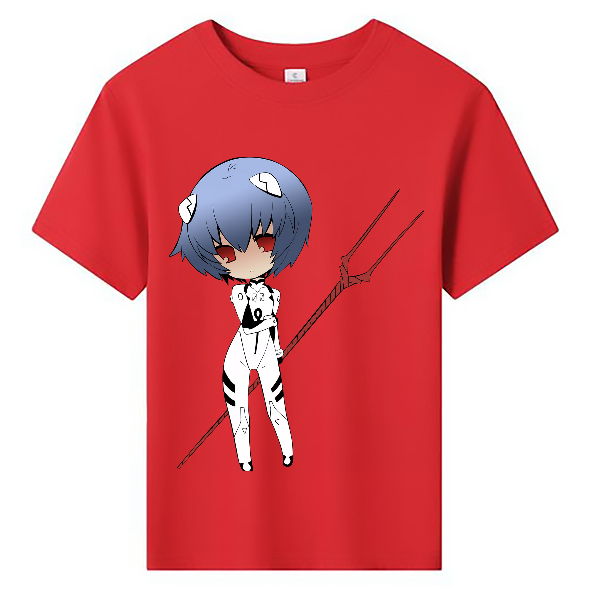 （画像用） EVA 新世紀エヴァンゲリオン 綿100％キッズTシャツ（フロントプリント）