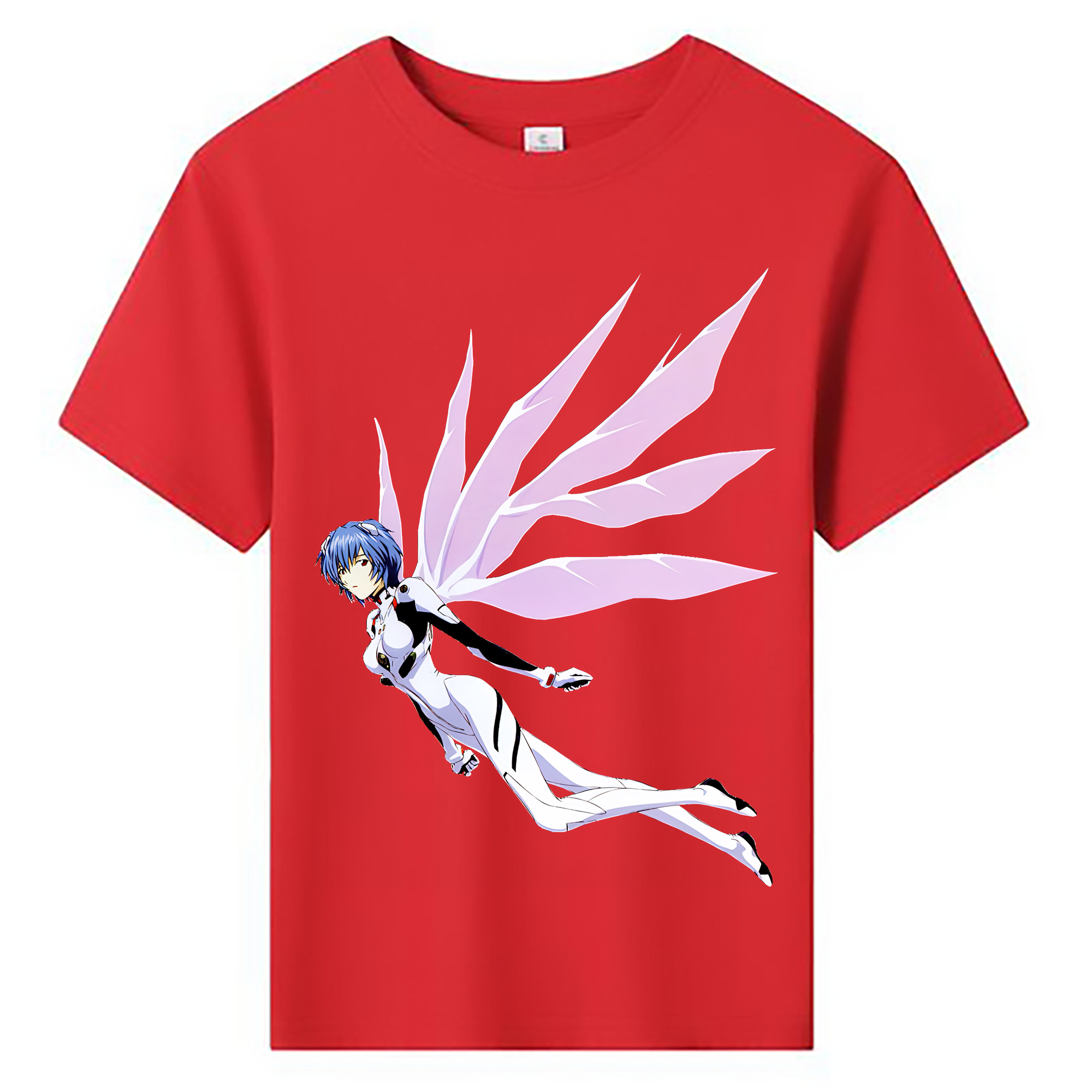 （画像用） EVA 新世紀エヴァンゲリオン 綿100％キッズTシャツ（フロントプリント）