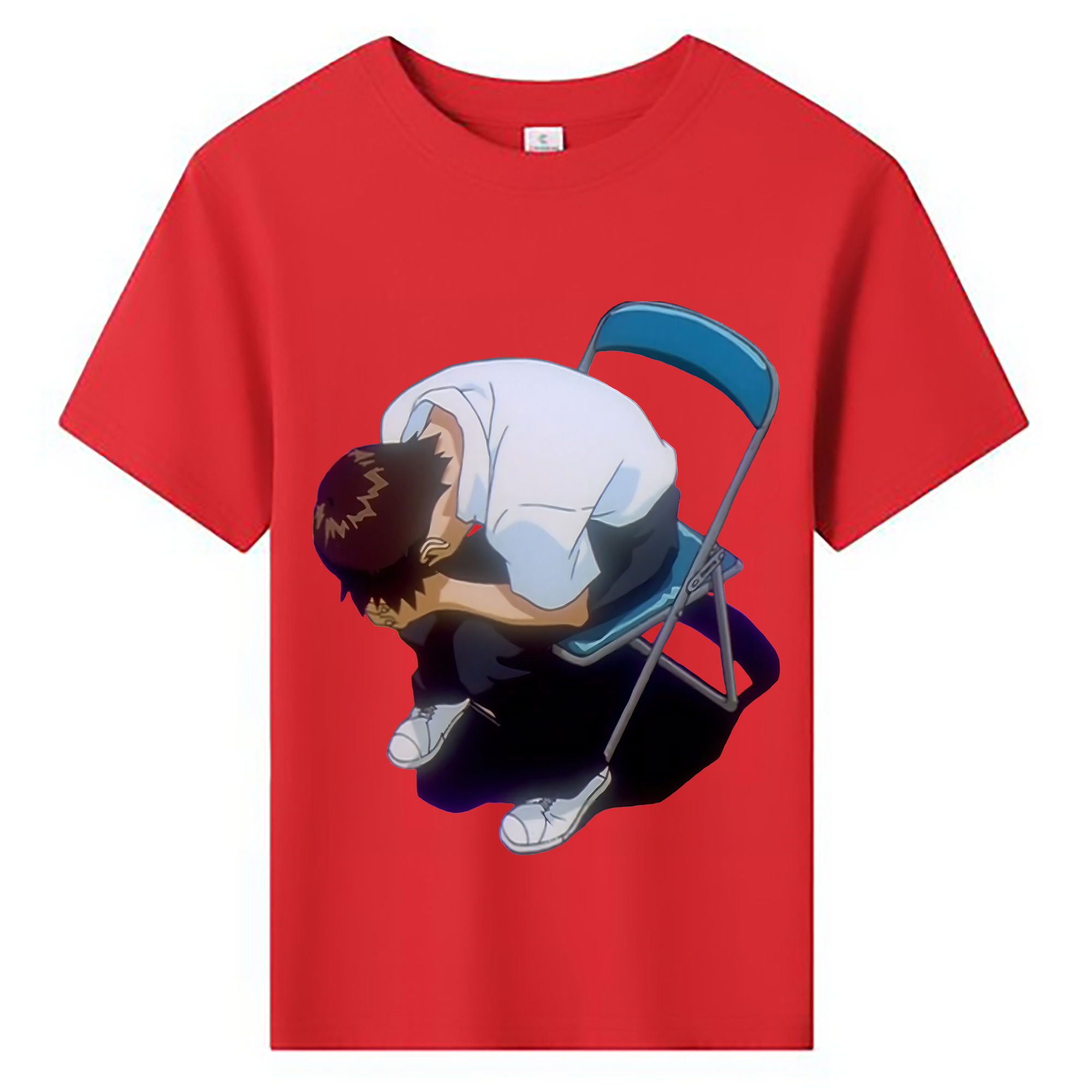 （画像用） EVA 新世紀エヴァンゲリオン 綿100％キッズTシャツ（フロントプリント）