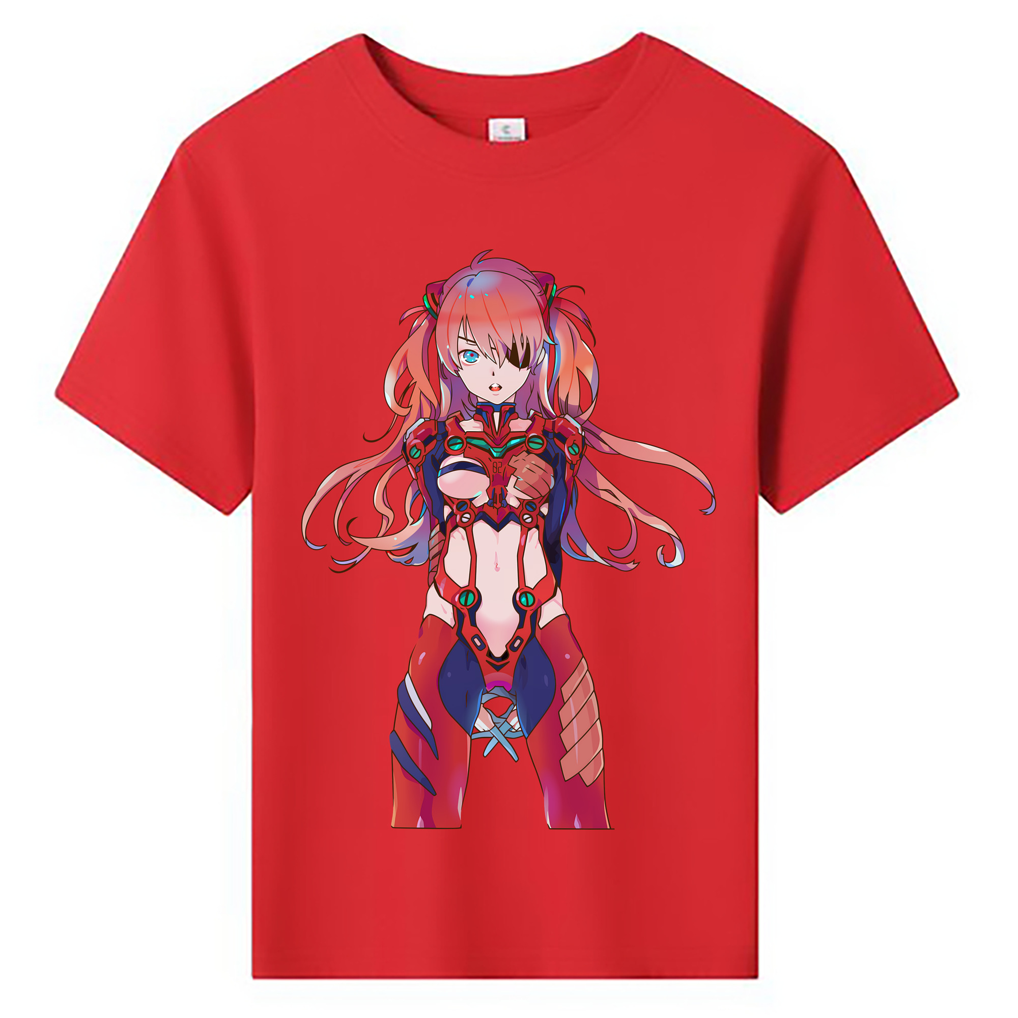 （画像用） EVA 新世紀エヴァンゲリオン 綿100％キッズTシャツ（フロントプリント）