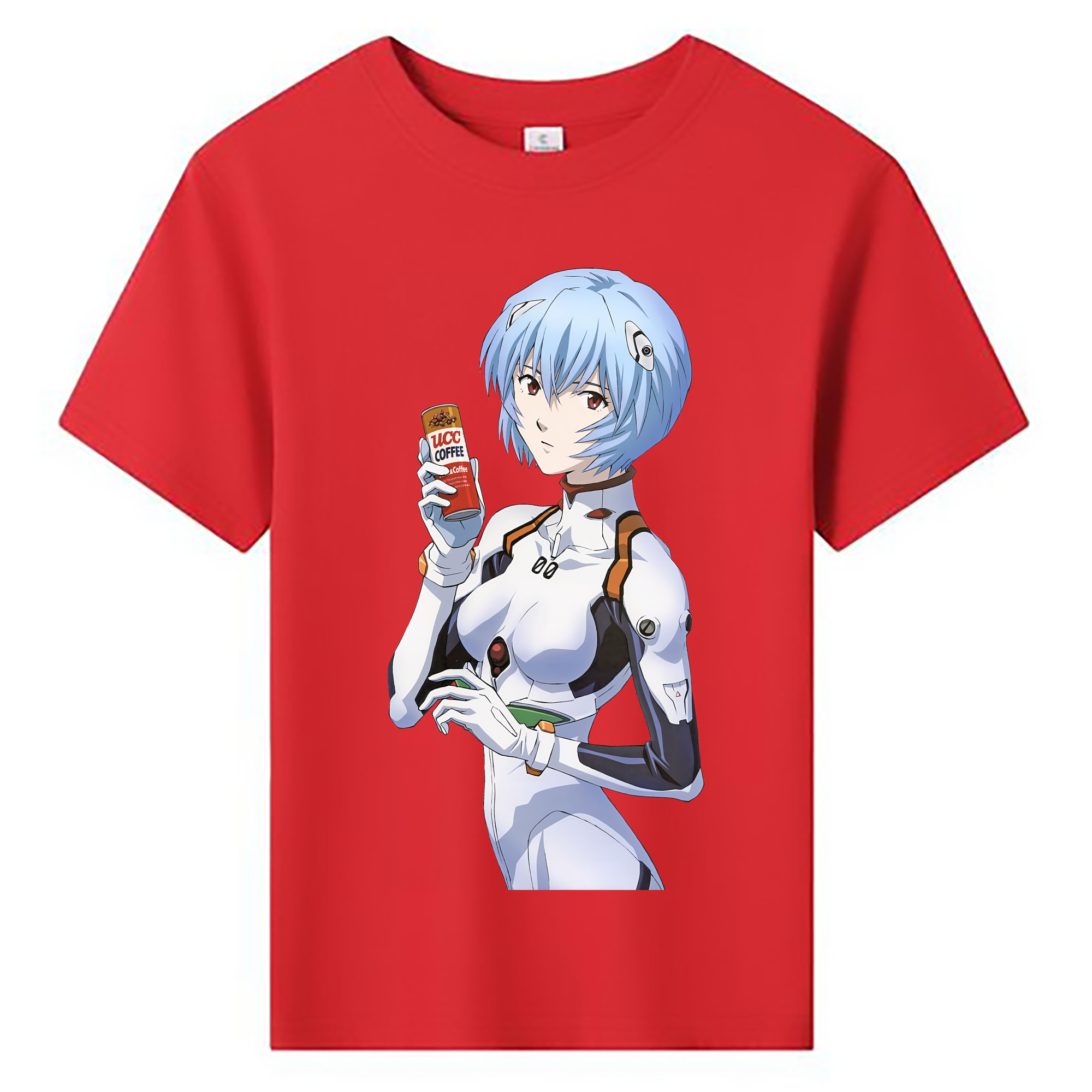 （画像用） EVA 新世紀エヴァンゲリオン 綿100％キッズTシャツ（フロントプリント）