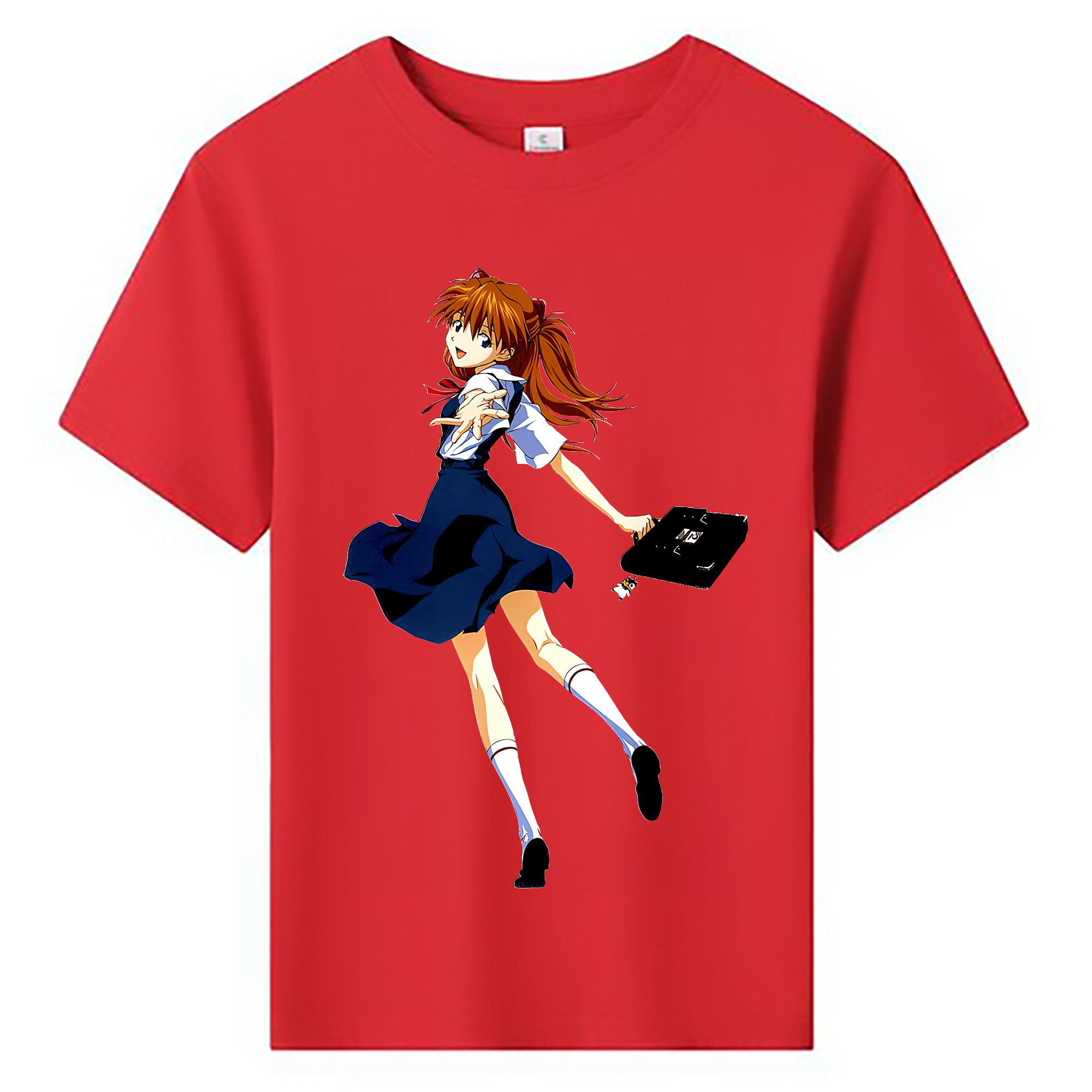 （画像用） EVA 新世紀エヴァンゲリオン 綿100％キッズTシャツ（フロントプリント）