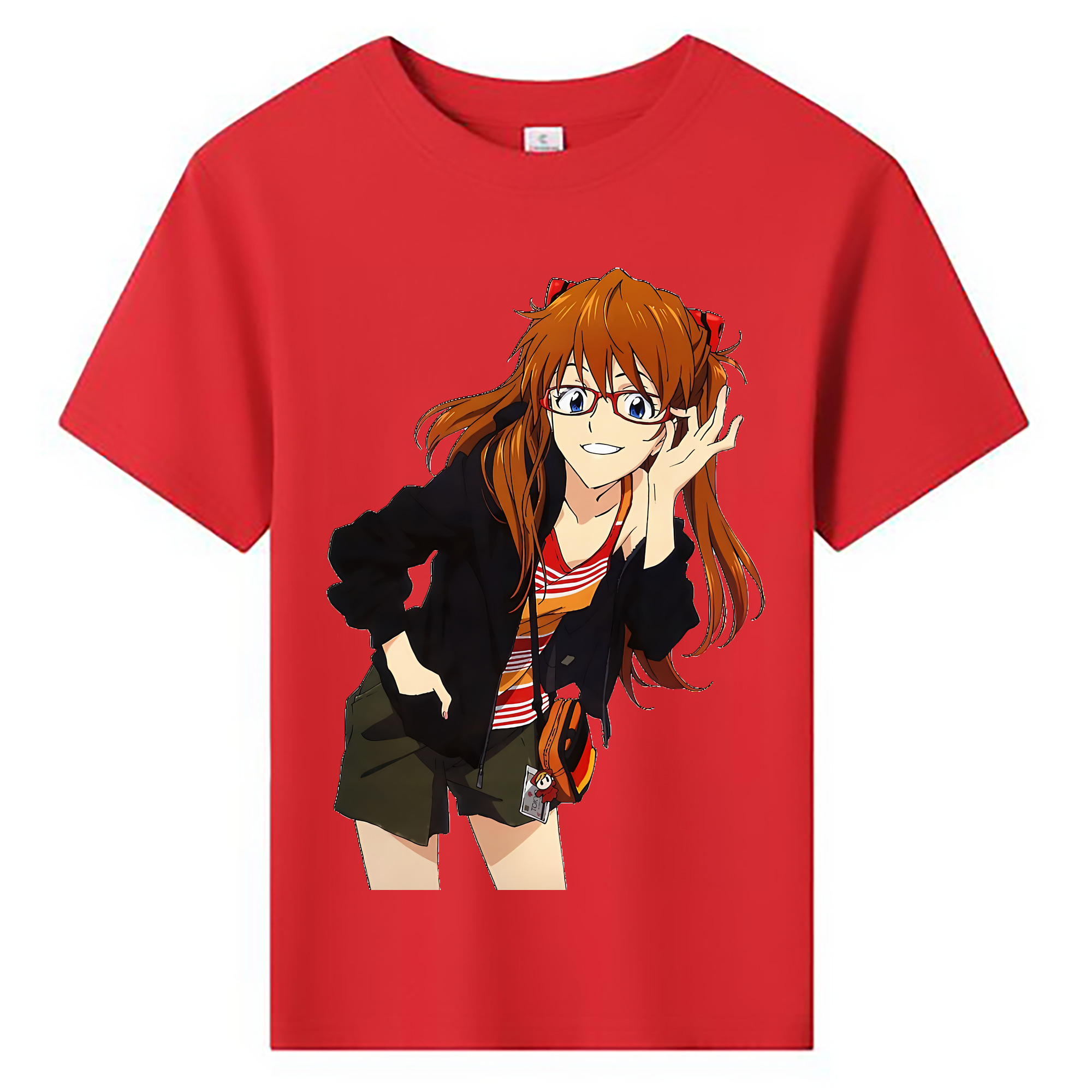 （画像用） EVA 新世紀エヴァンゲリオン 綿100％キッズTシャツ（フロントプリント）