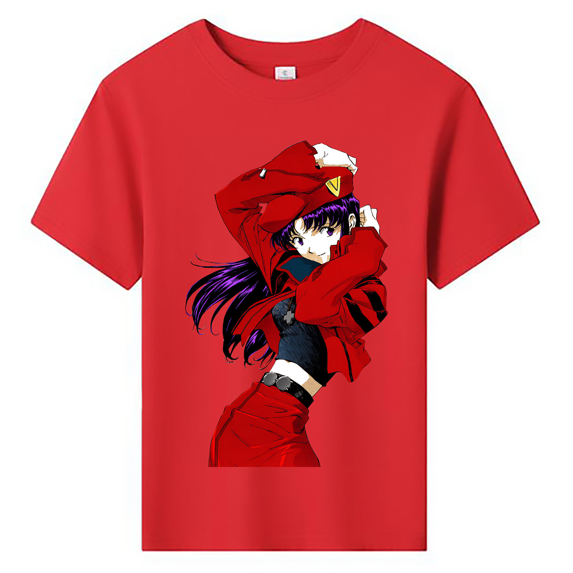 （画像用） EVA 新世紀エヴァンゲリオン 綿100％キッズTシャツ（フロントプリント）