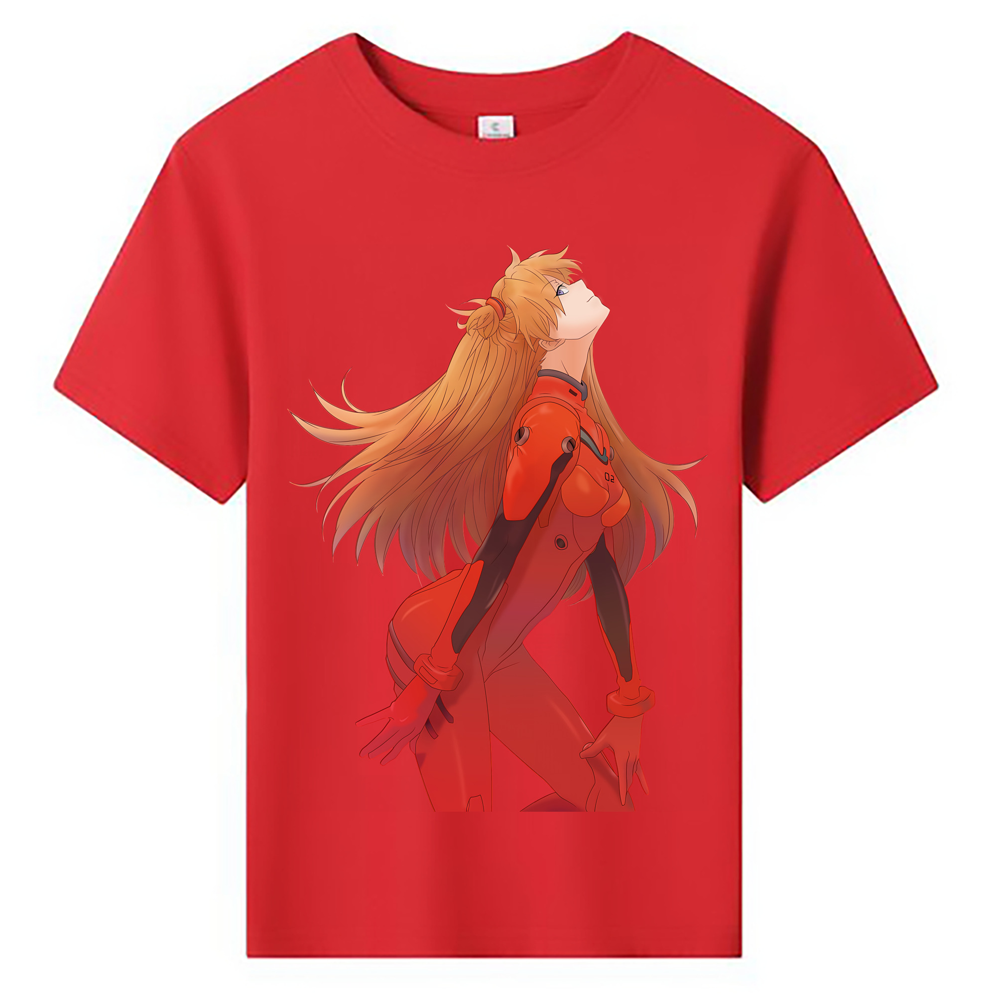 （画像用） EVA 新世紀エヴァンゲリオン 綿100％キッズTシャツ（フロントプリント）
