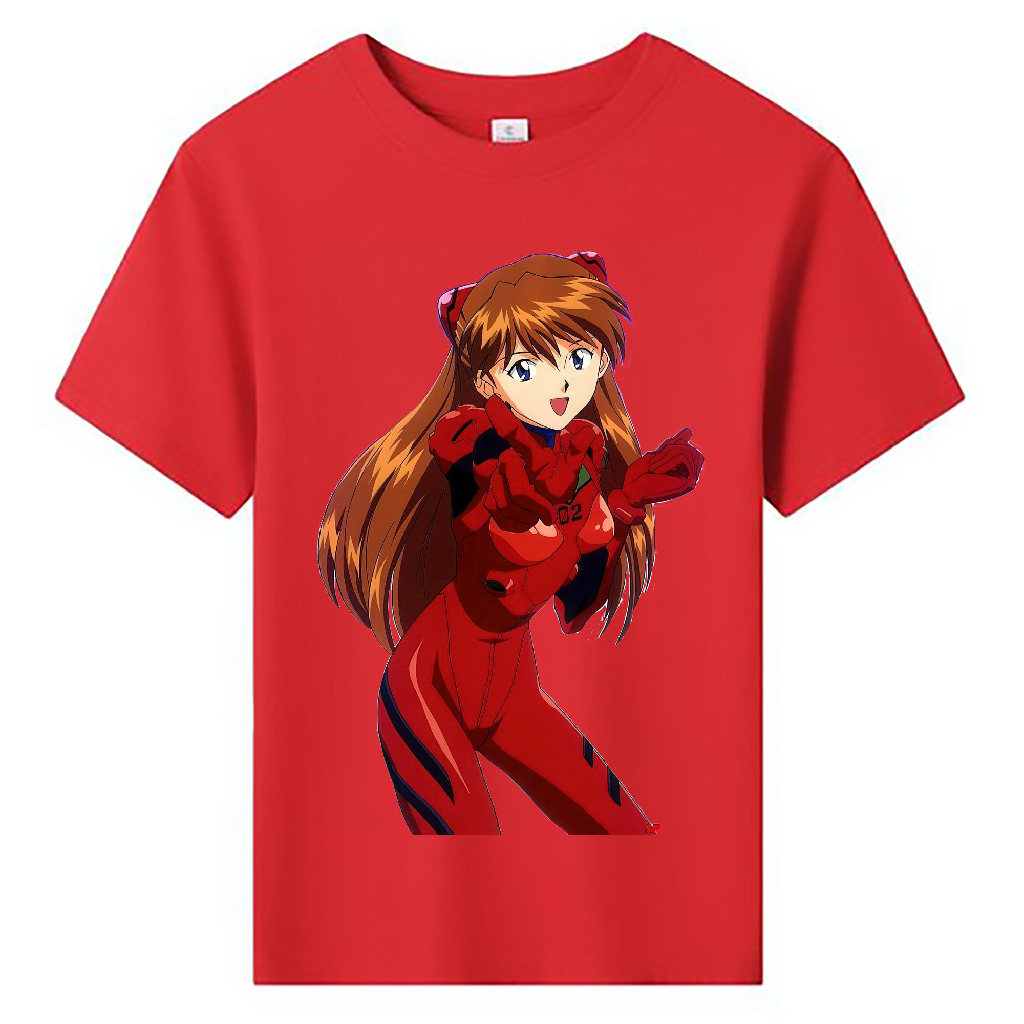 （画像用） EVA 新世紀エヴァンゲリオン 綿100％キッズTシャツ（フロントプリント）
