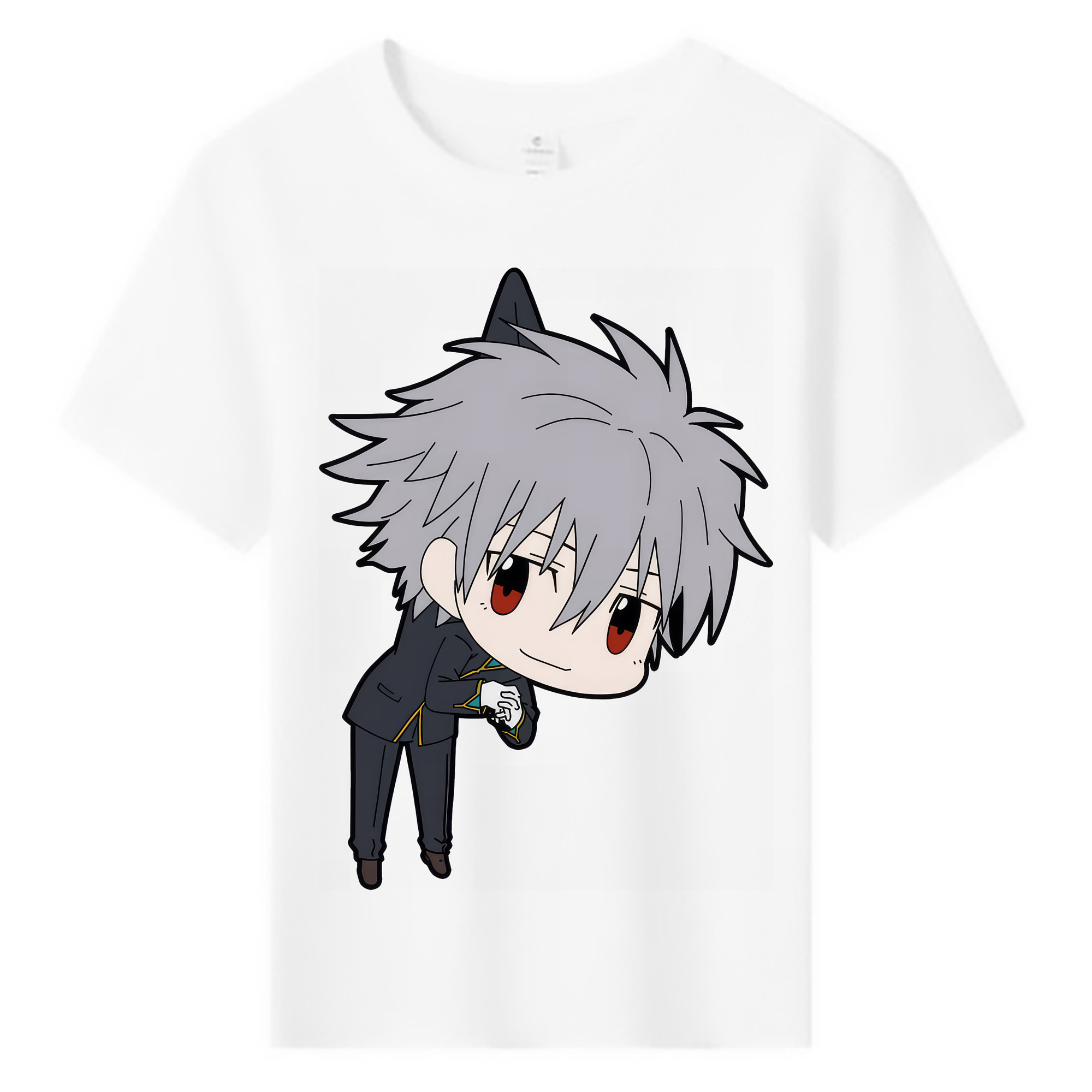 （画像用） EVA 新世紀エヴァンゲリオン 綿100％キッズTシャツ（フロントプリント）