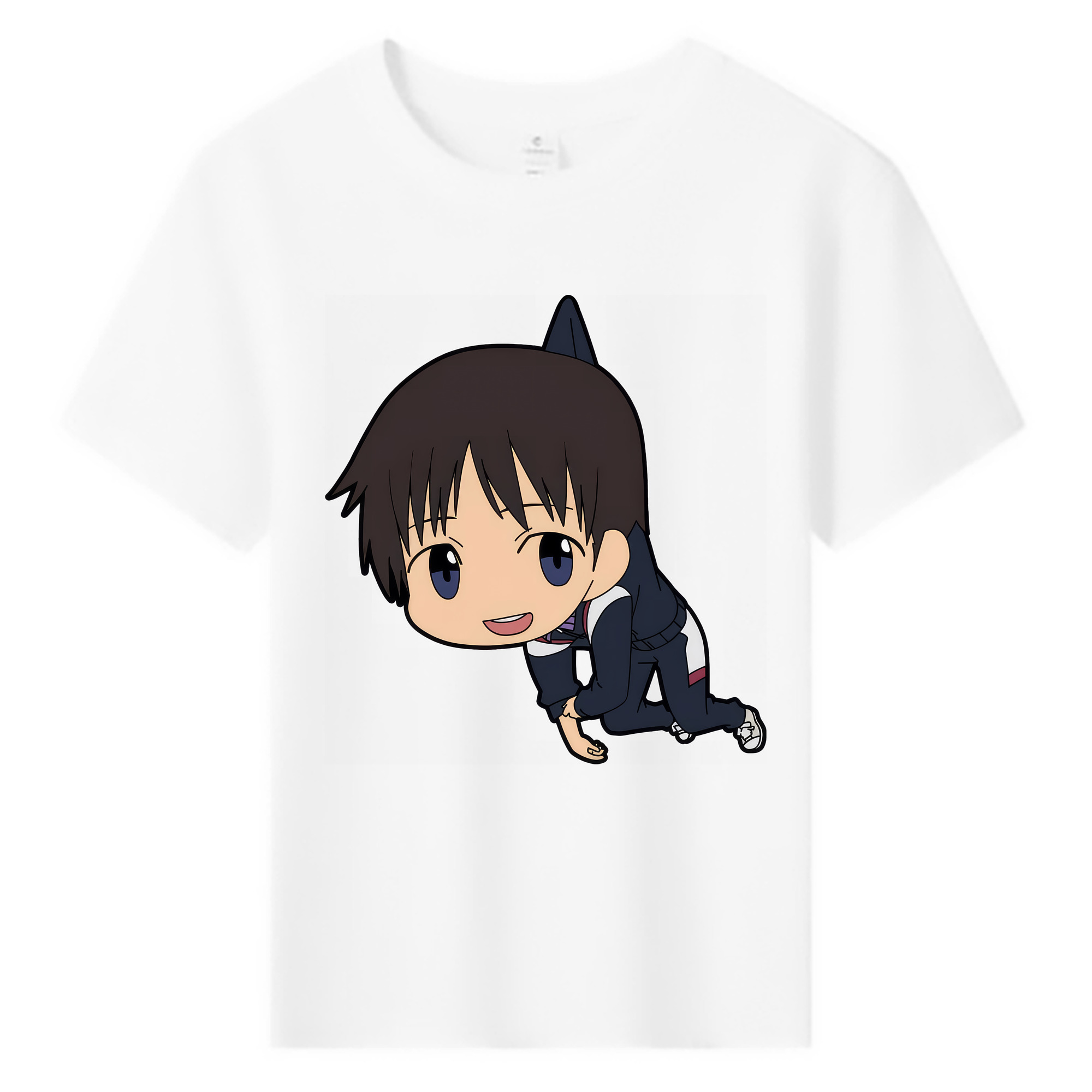 （画像用） EVA 新世紀エヴァンゲリオン 綿100％キッズTシャツ（フロントプリント）
