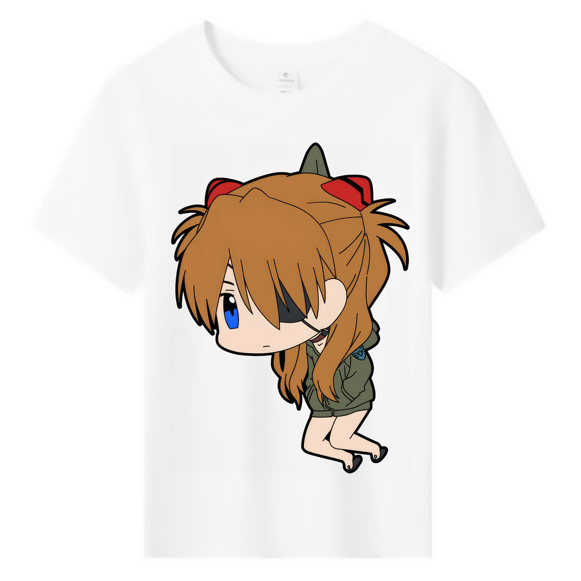 （画像用） EVA 新世紀エヴァンゲリオン 綿100％キッズTシャツ（フロントプリント）