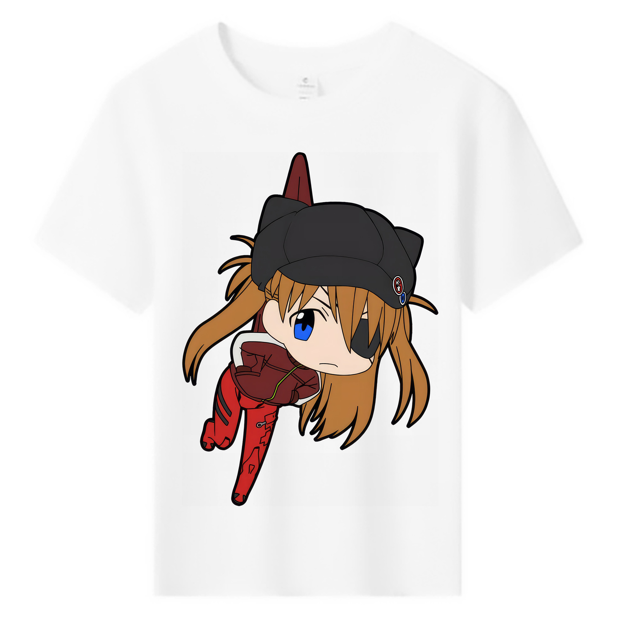 （画像用） EVA 新世紀エヴァンゲリオン 綿100％キッズTシャツ（フロントプリント）