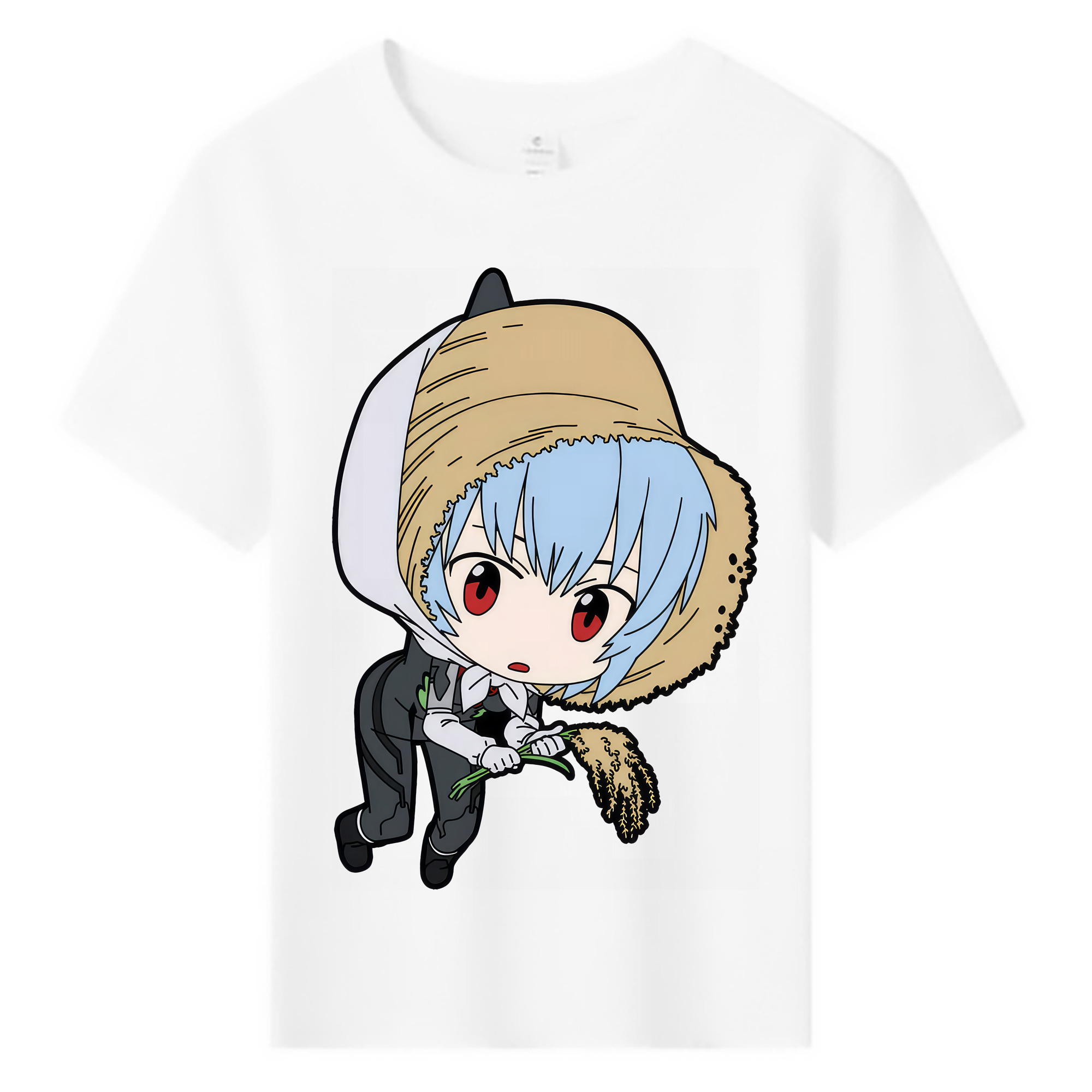 （画像用） EVA 新世紀エヴァンゲリオン 綿100％キッズTシャツ（フロントプリント）
