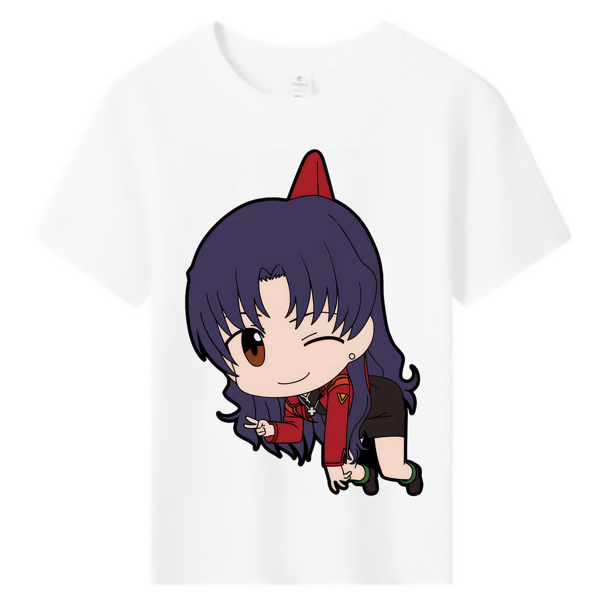 （画像用） EVA 新世紀エヴァンゲリオン 綿100％キッズTシャツ（フロントプリント）