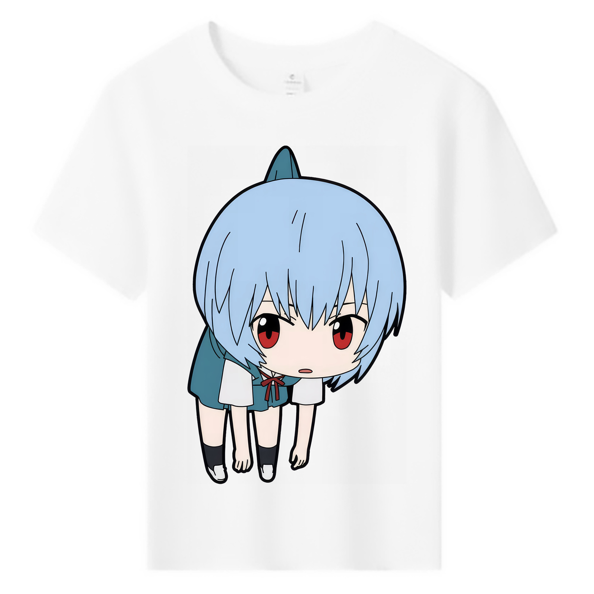 （画像用） EVA 新世紀エヴァンゲリオン 綿100％キッズTシャツ（フロントプリント）