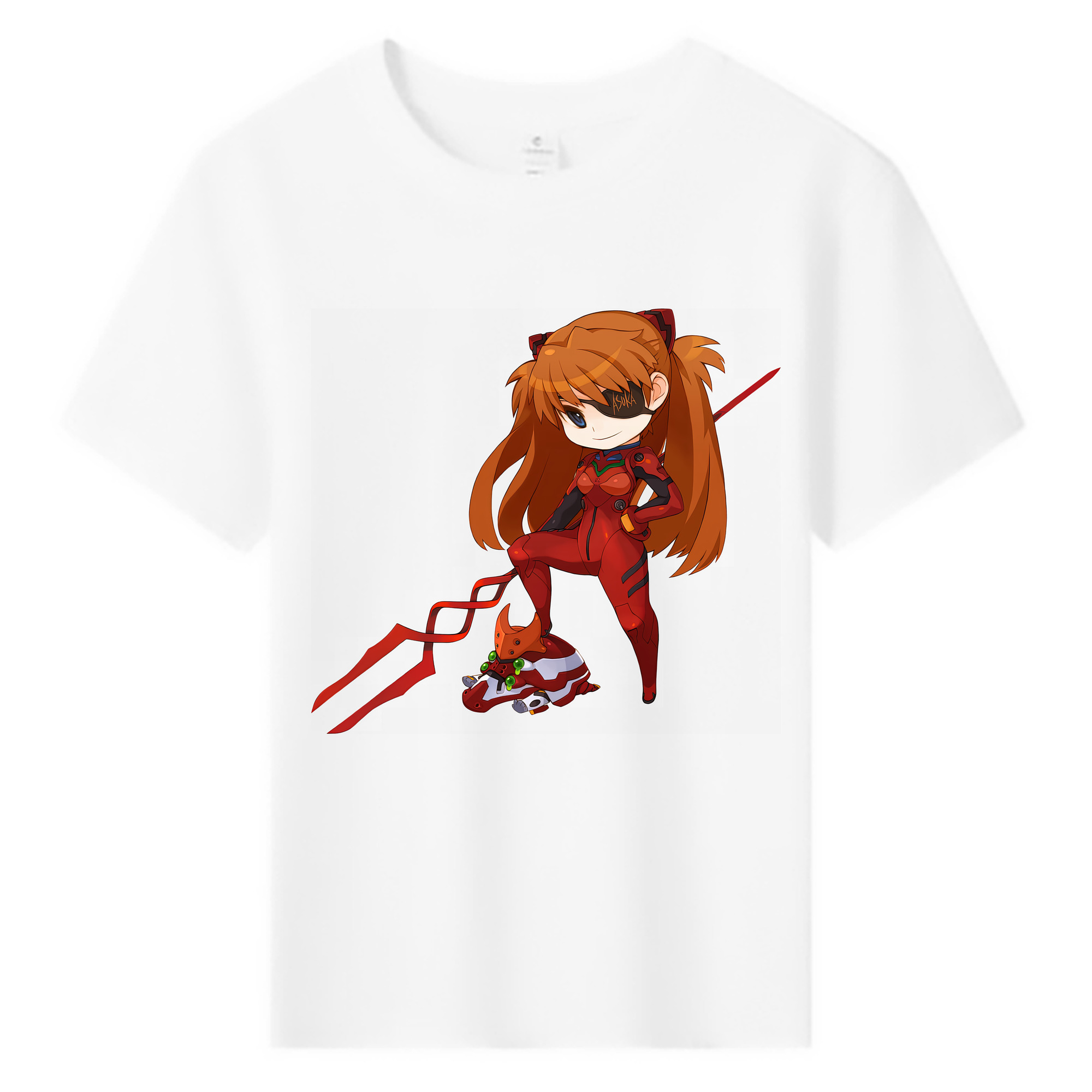 （画像用） EVA 新世紀エヴァンゲリオン 綿100％キッズTシャツ（フロントプリント）