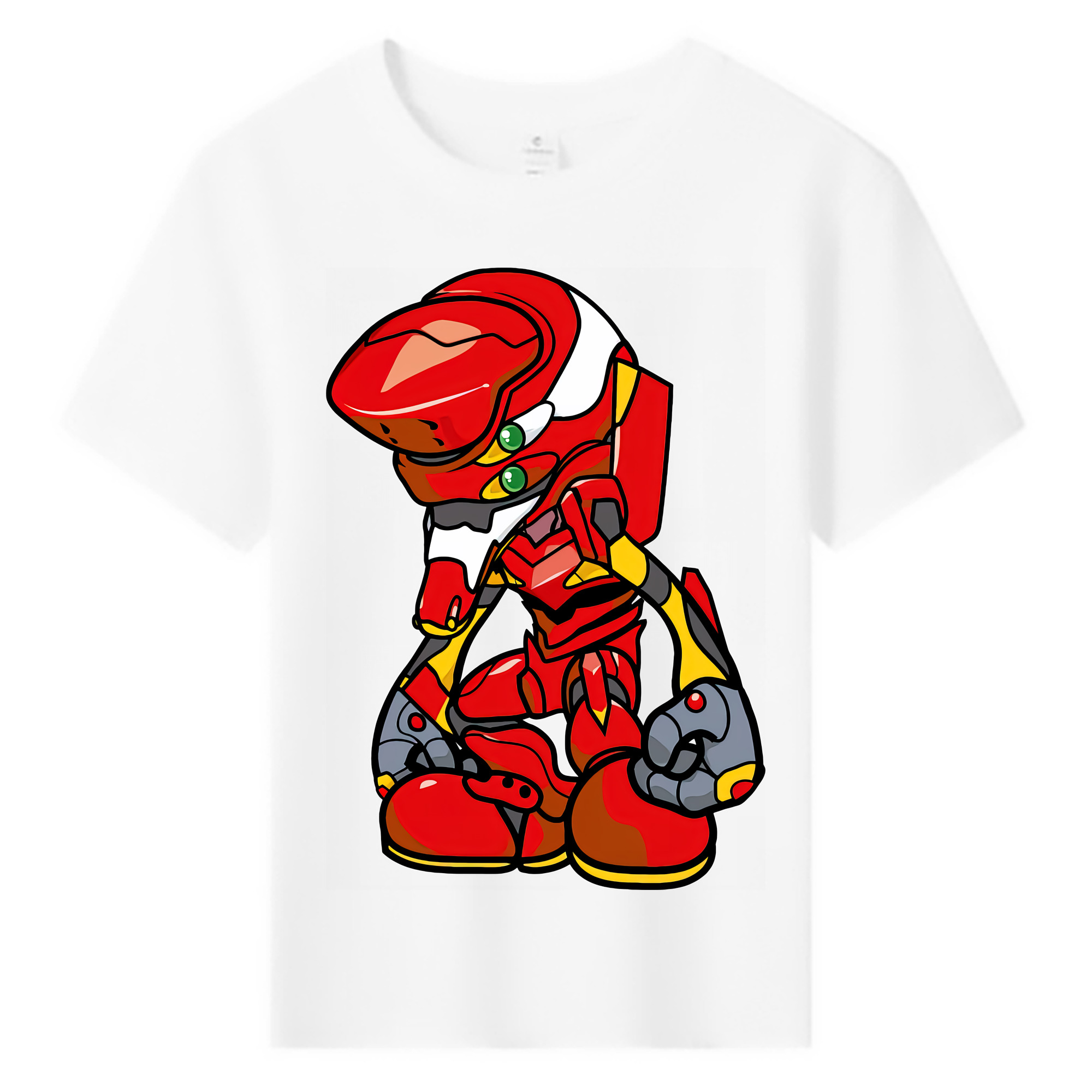 （画像用） EVA 新世紀エヴァンゲリオン 綿100％キッズTシャツ（フロントプリント）