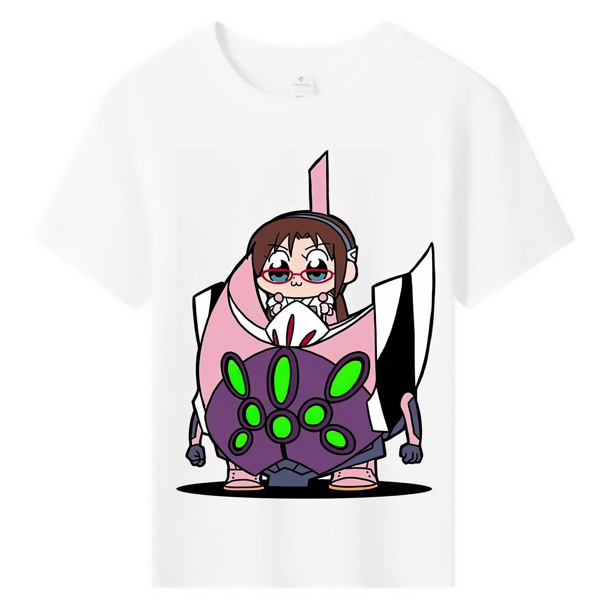（画像用） EVA 新世紀エヴァンゲリオン 綿100％キッズTシャツ（フロントプリント）