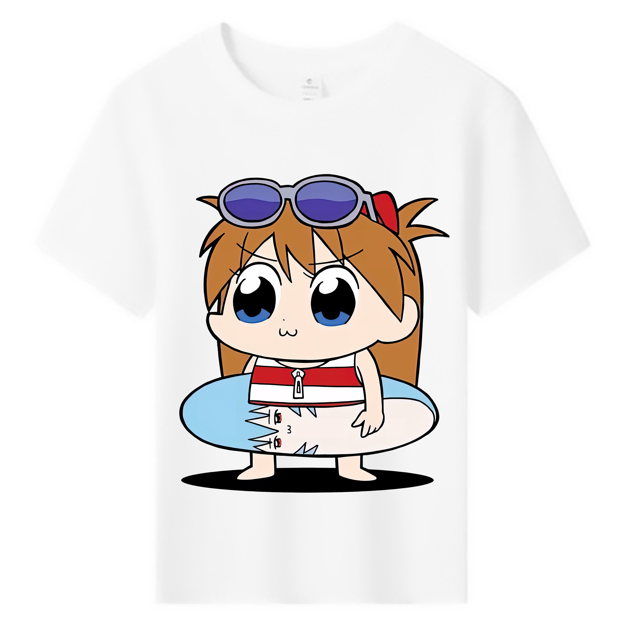 （画像用） EVA 新世紀エヴァンゲリオン 綿100％キッズTシャツ（フロントプリント）